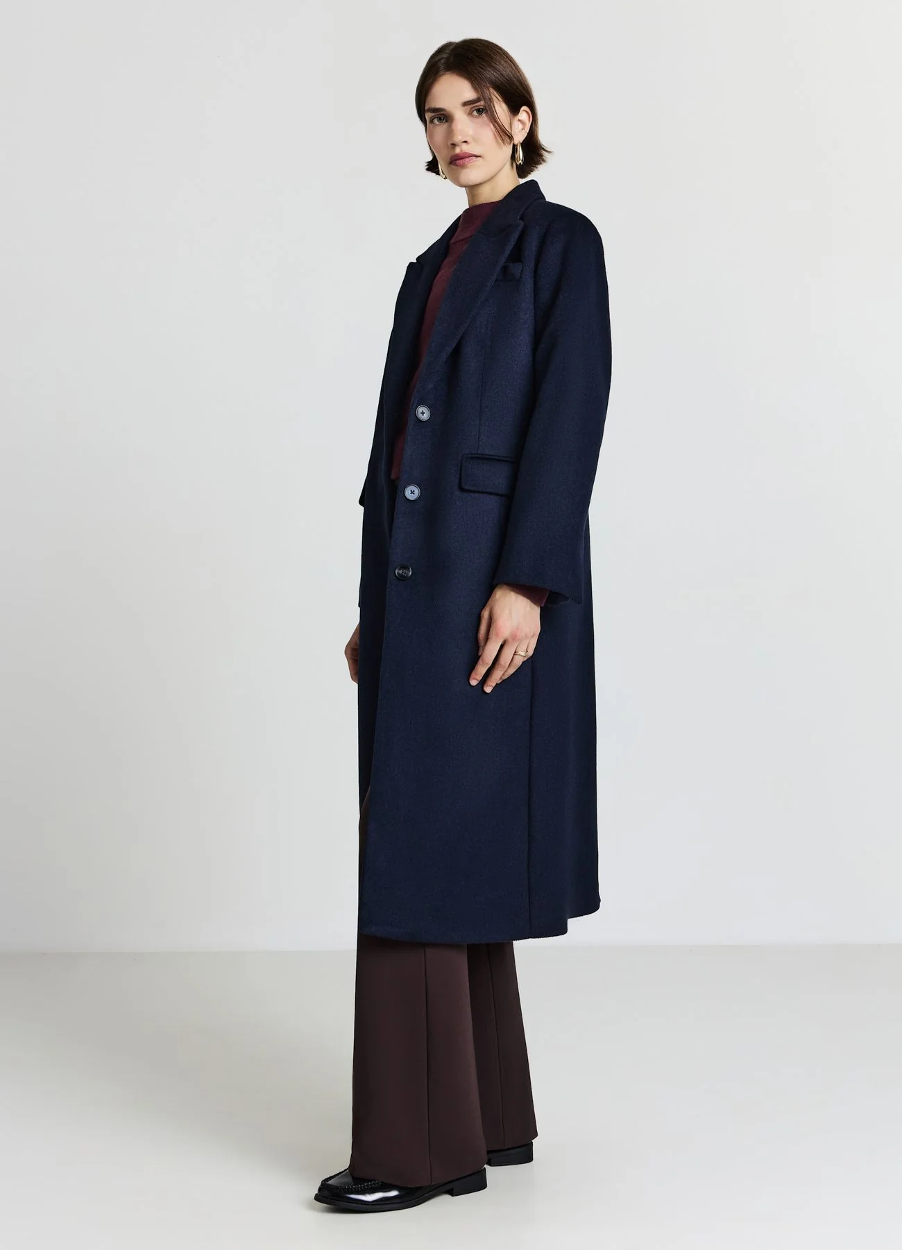 Cappotto monopetto