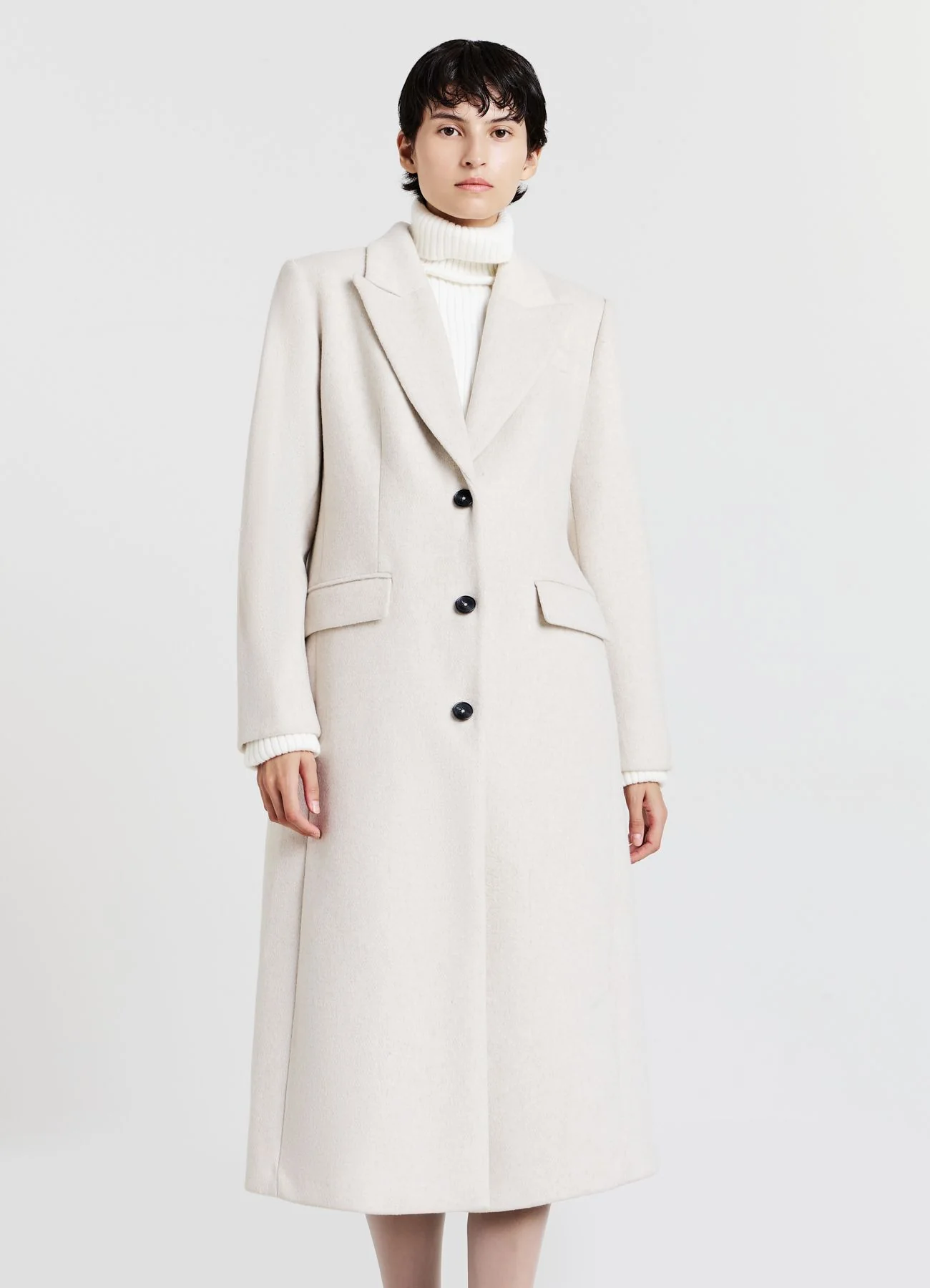 Cappotto monopetto