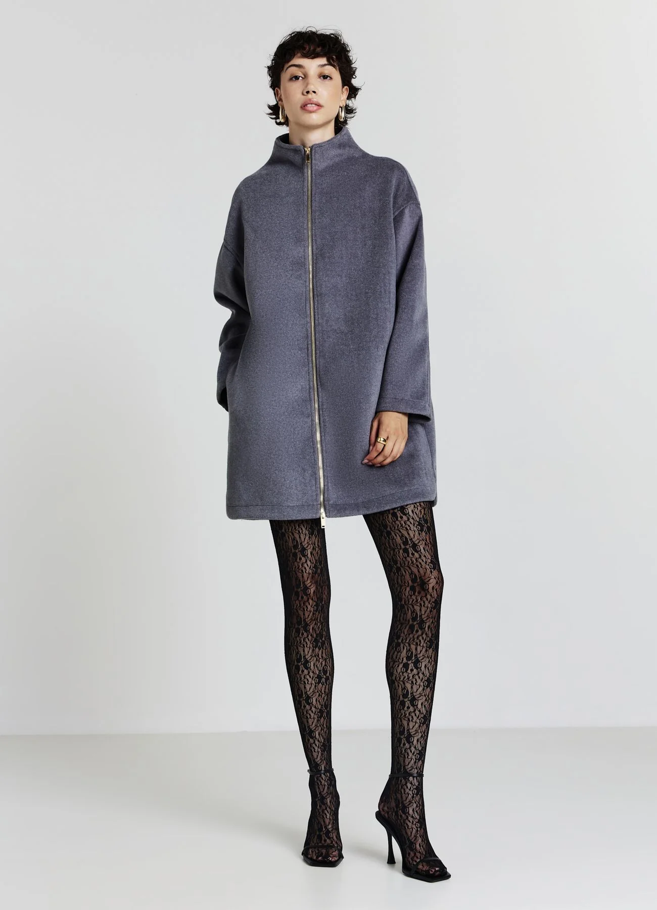 Cappotto sfoderato con zip - Image 8