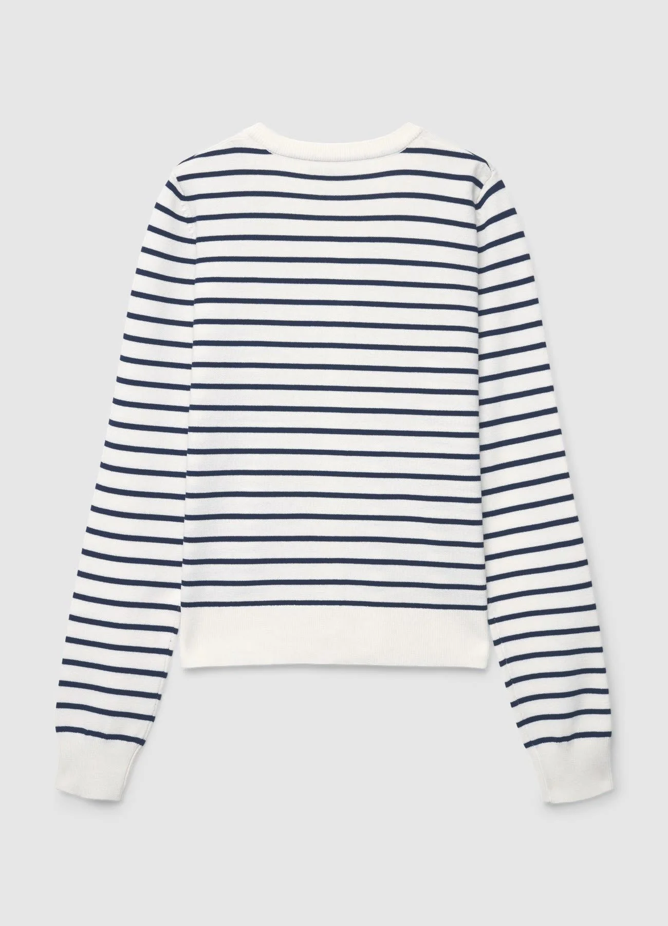 Cardigan a righe con bottoni - Image 6