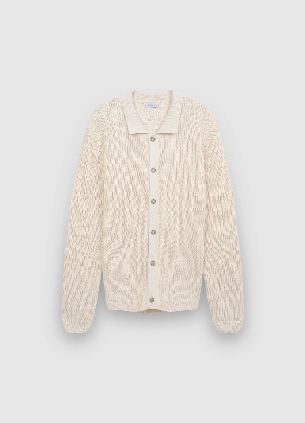 Cardigan con collo a camicia - Image 7
