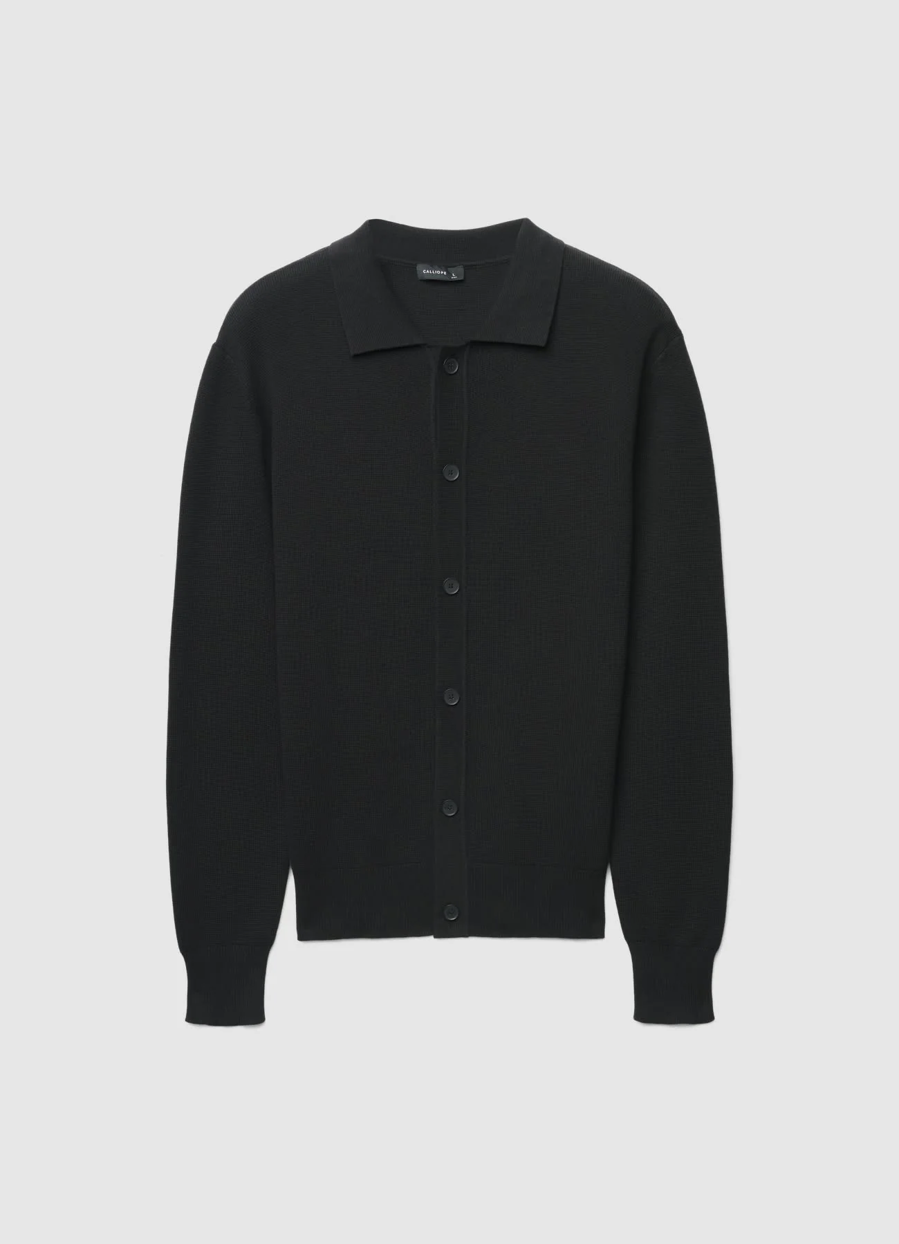 Cardigan con collo camicia - Image 6