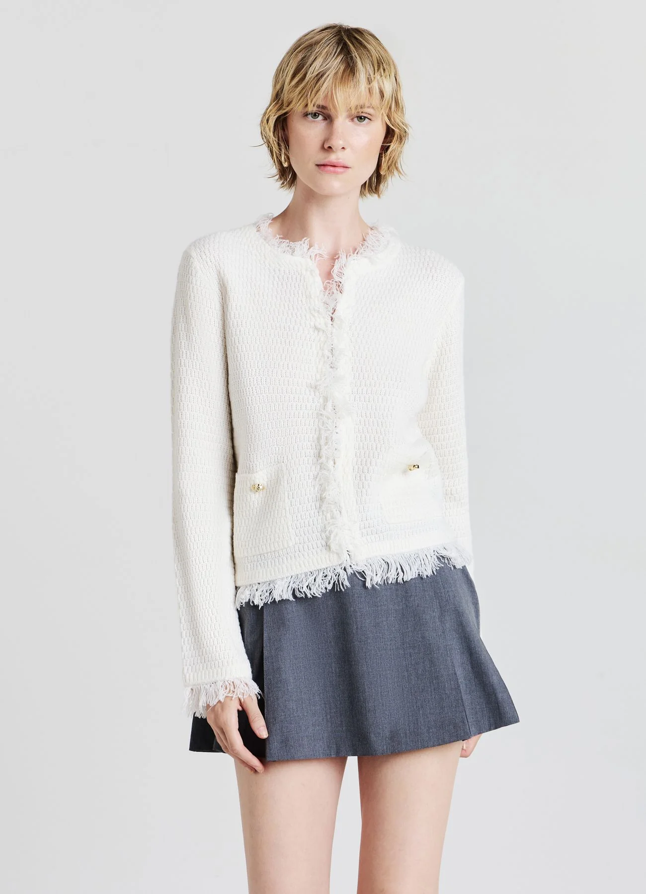 Cardigan con frange - Image 7