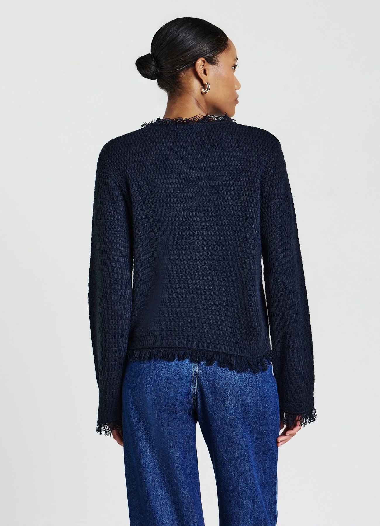 Cardigan con frange - Image 3