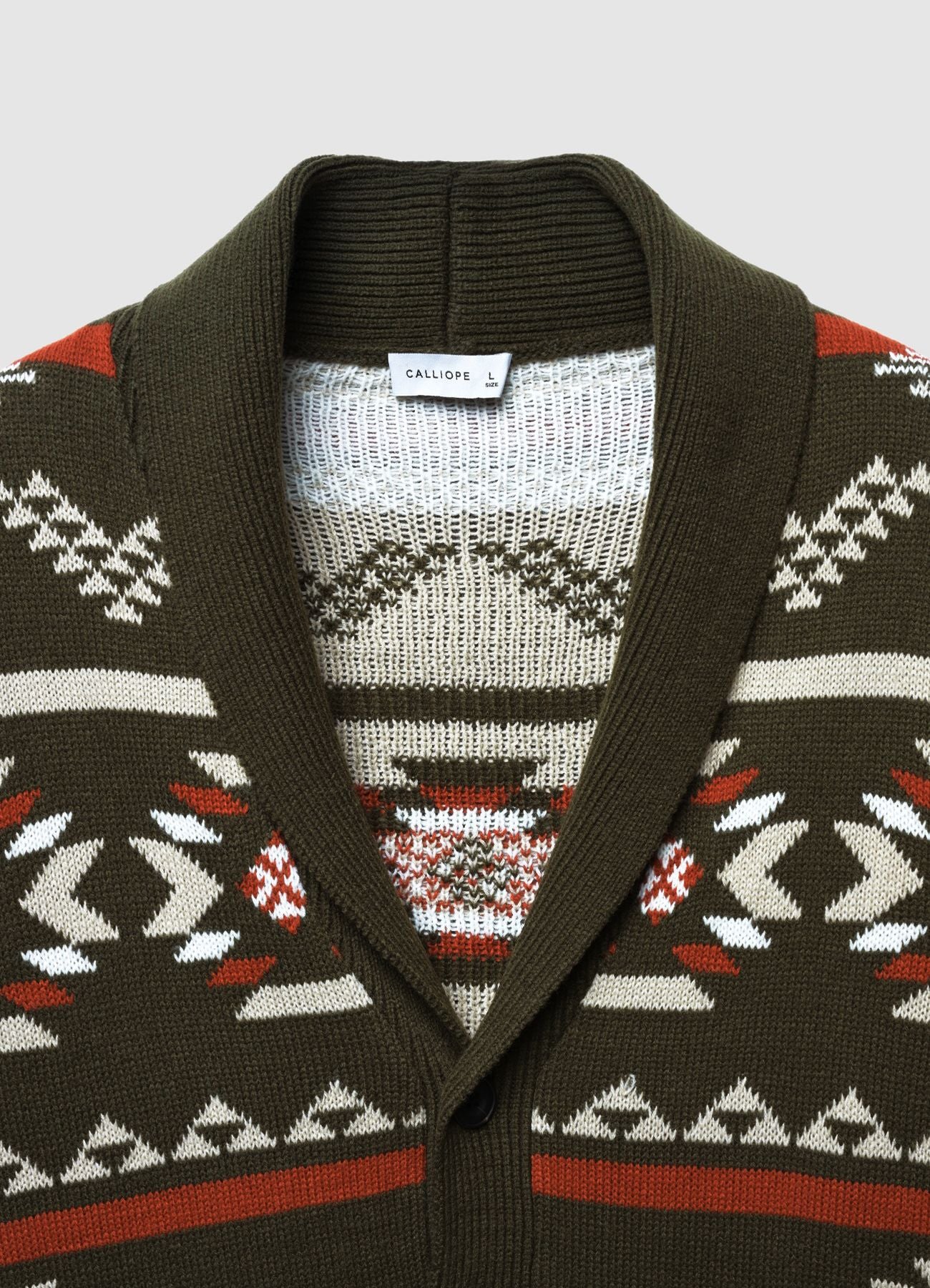 Cardigan con motivo navajo - Image 6