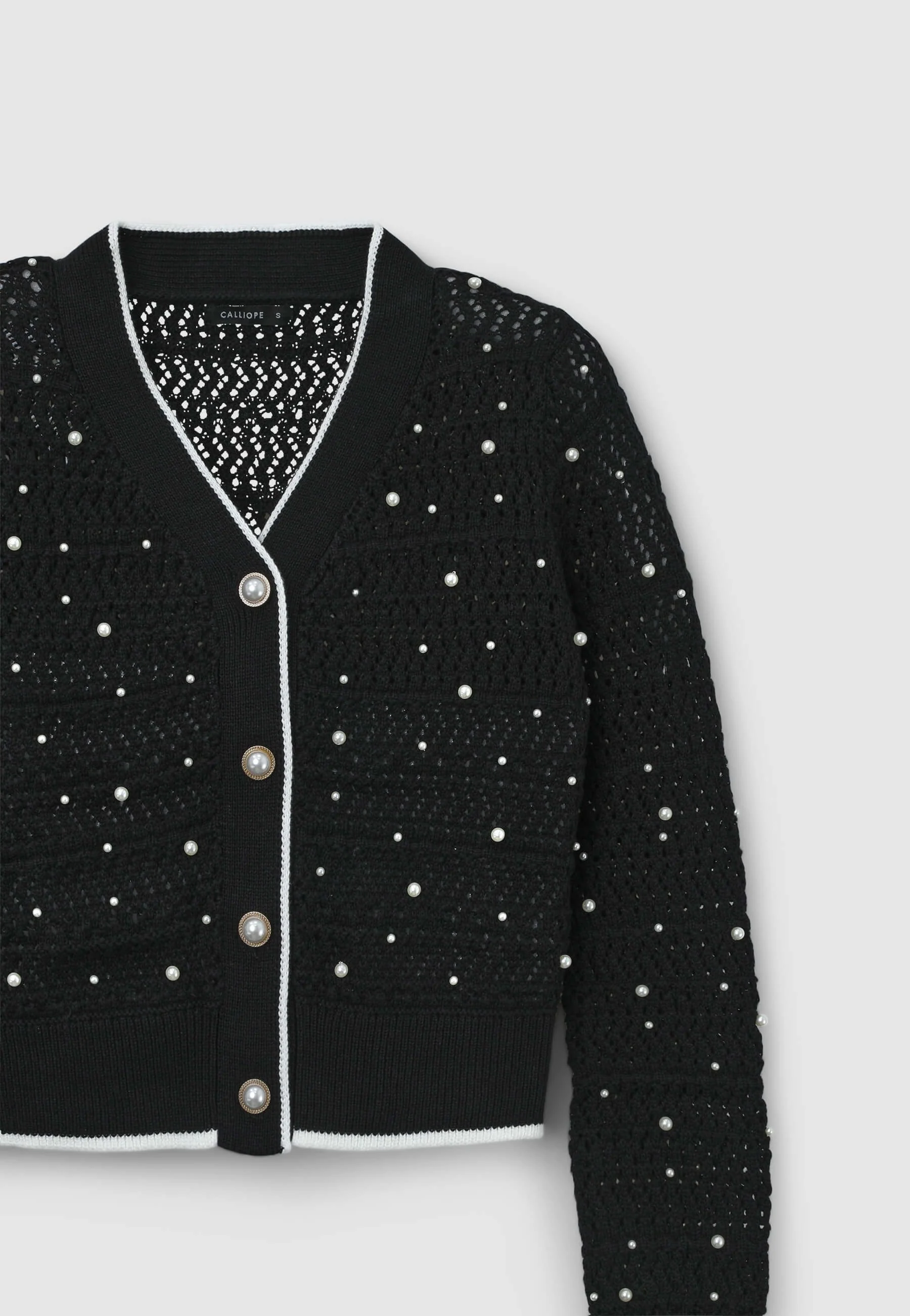 Cardigan con perle - Image 5
