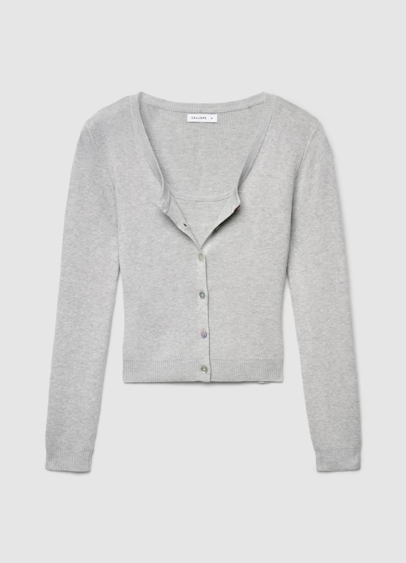 Cardigan con top coordinato - Image 5