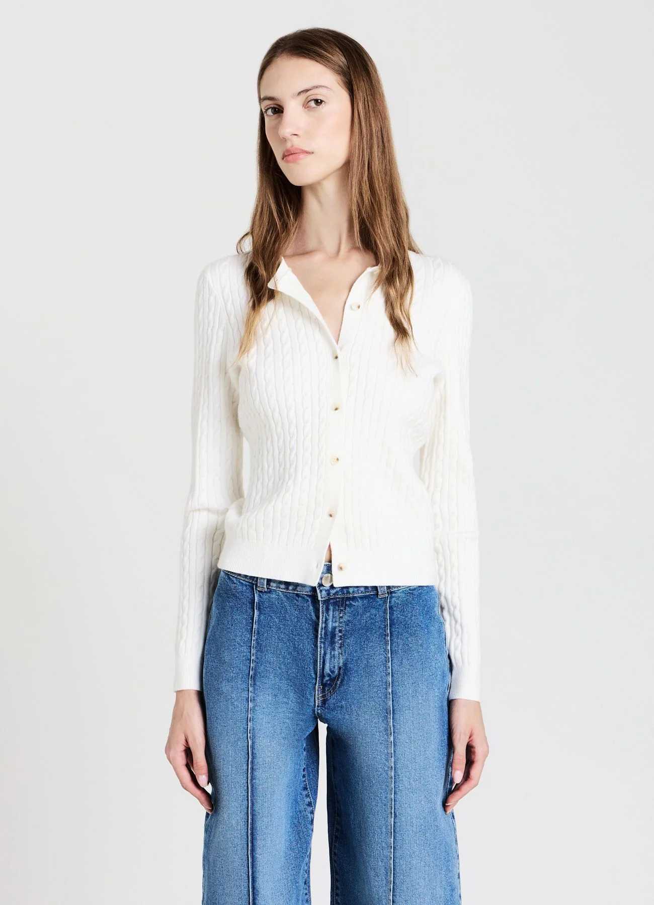 Cardigan con trecce - Image 3