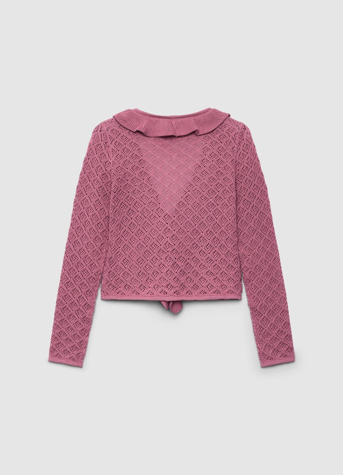 Cardigan con volant - Image 4