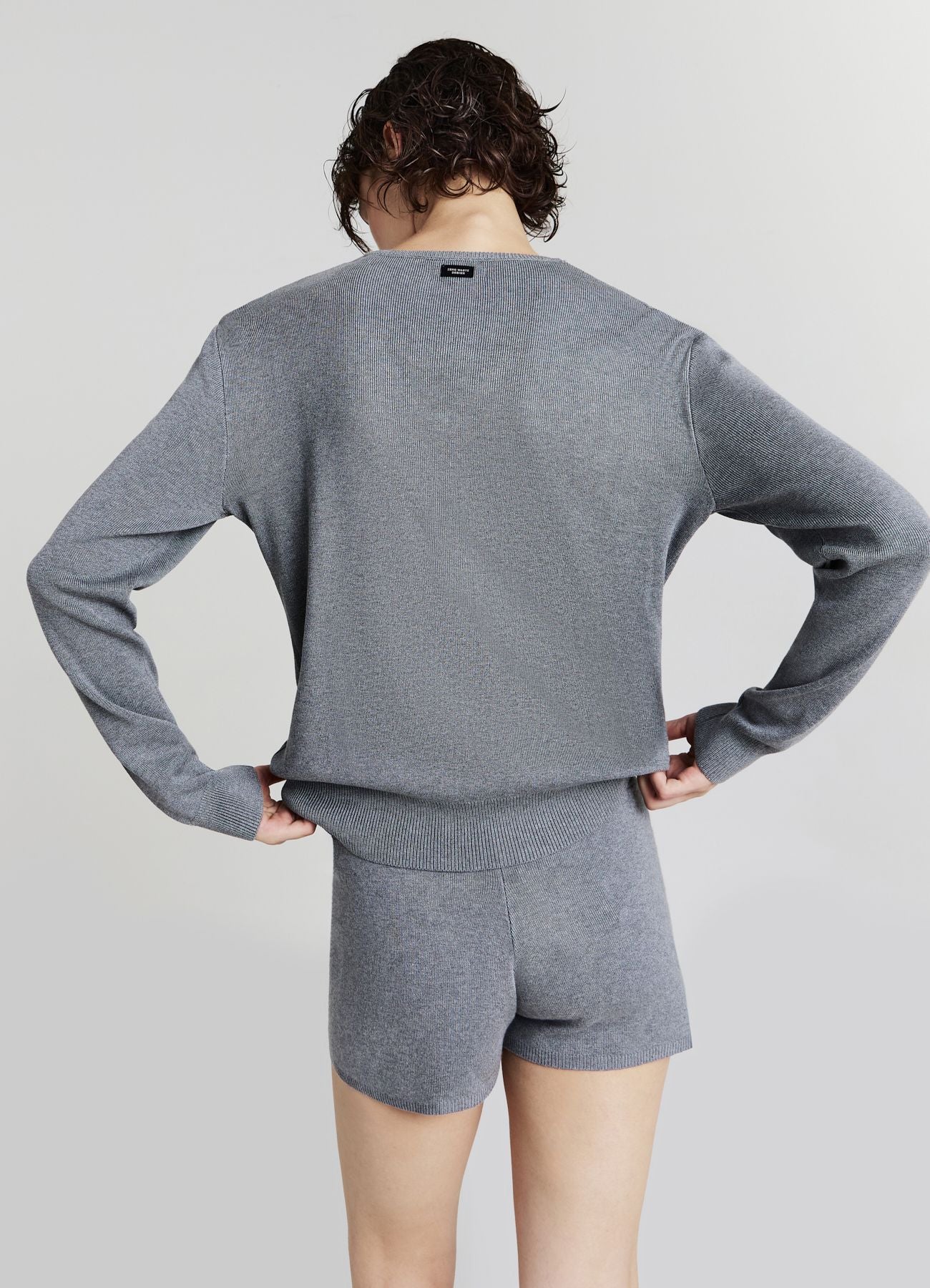 Cardigan oversize con zip - Image 2