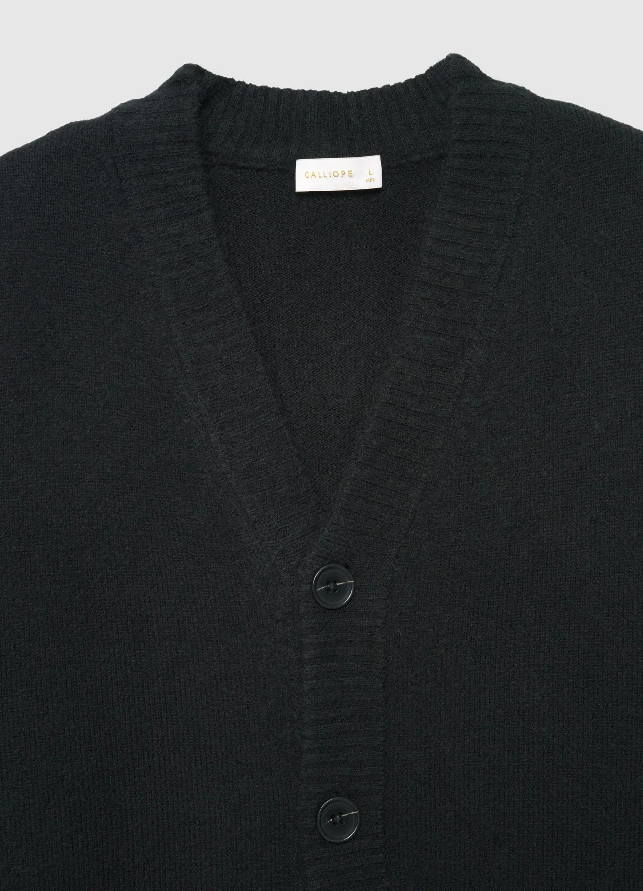 Cardigan scollo a V e bottoni - Image 6