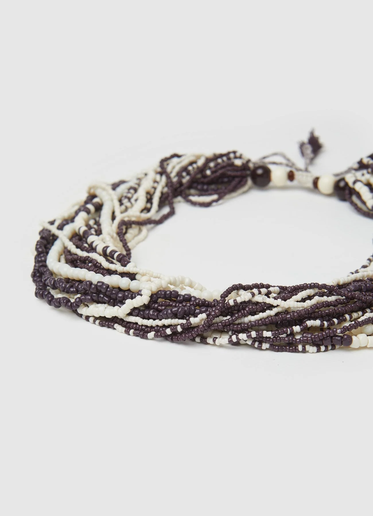 Collana girocollo con fili di perline - Image 4