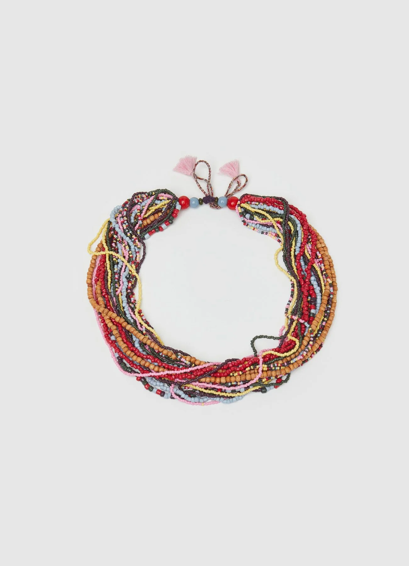 Collana girocollo con fili di perline - Image 2