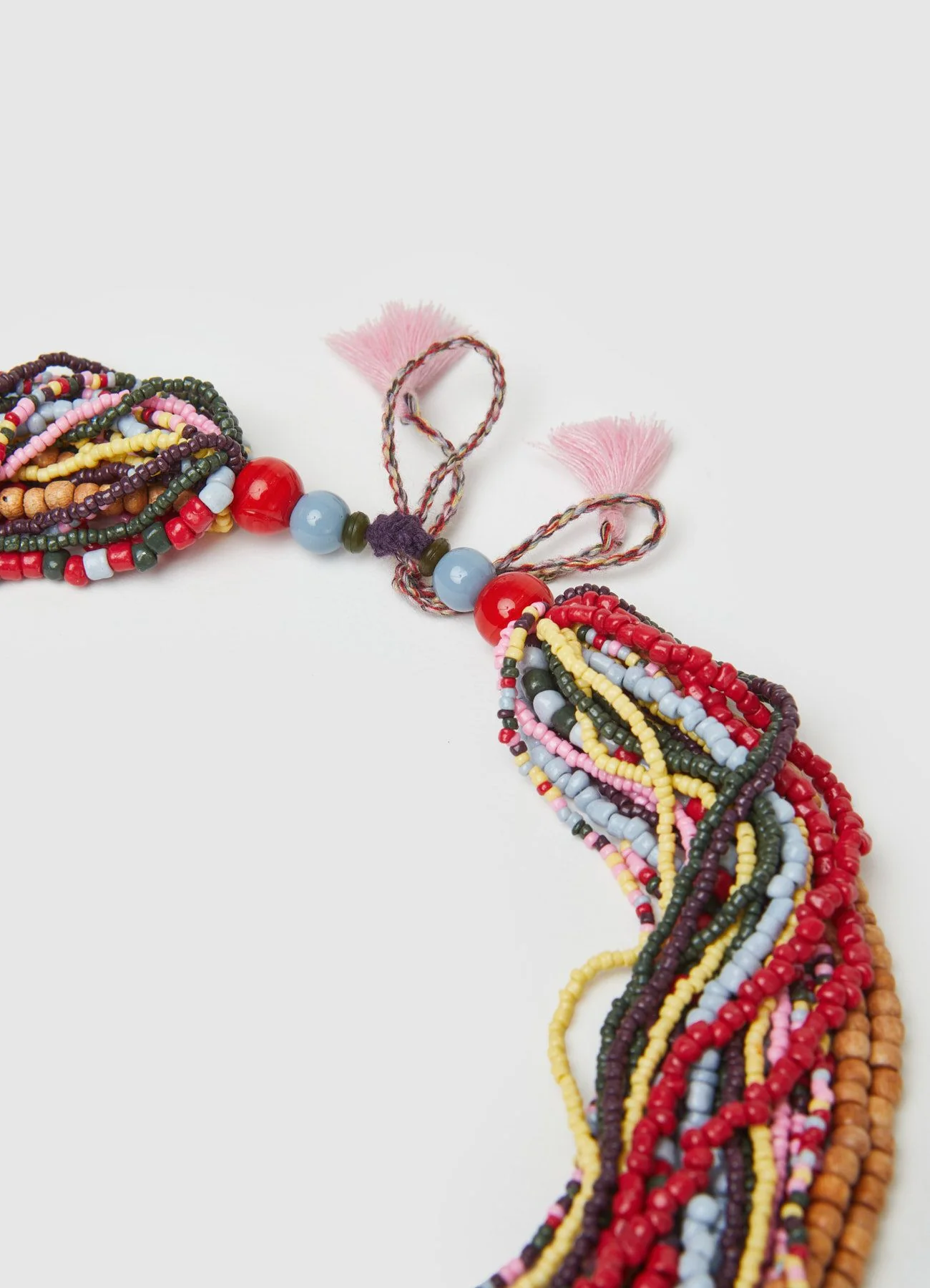 Collana girocollo con fili di perline - Image 4