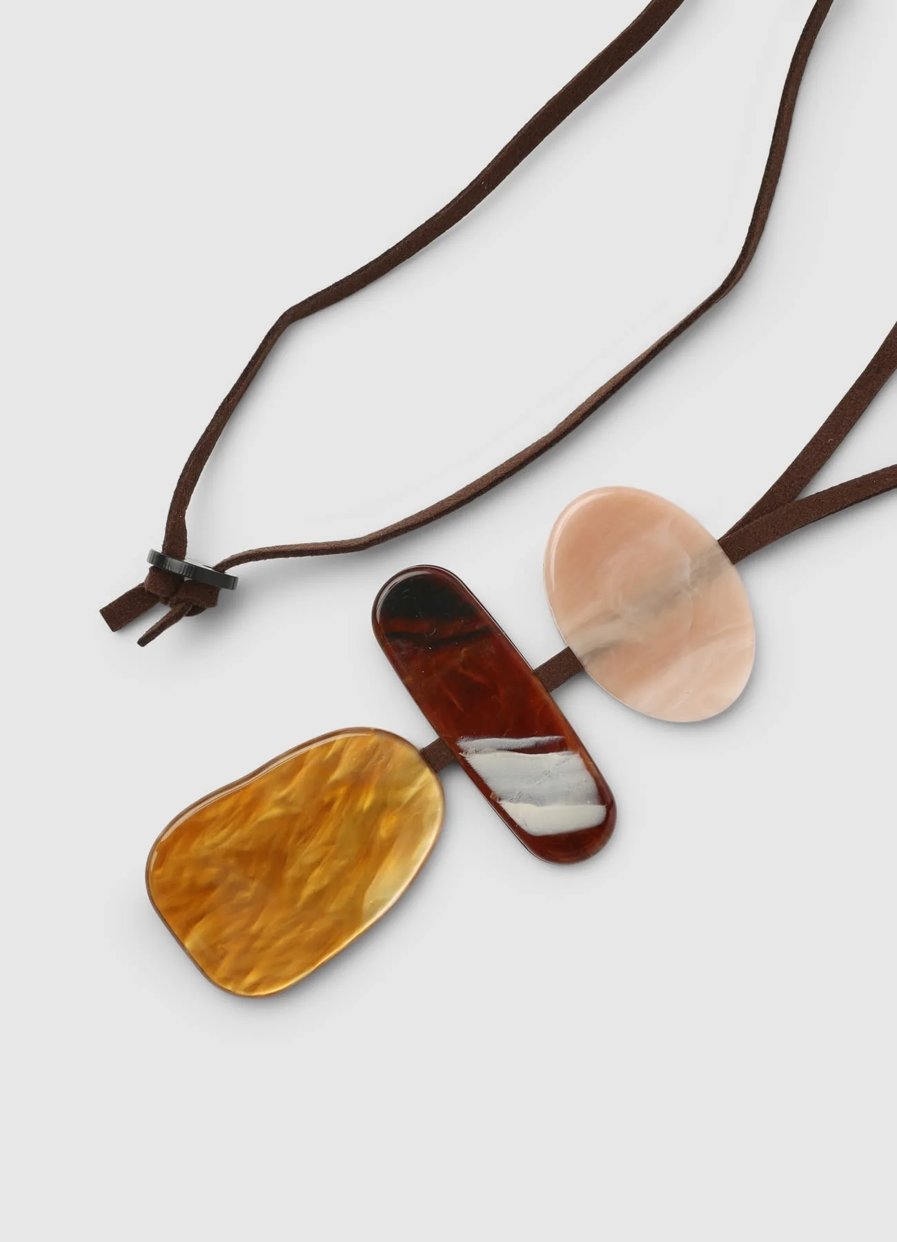 Collana lunga con pendenti pietre - Image 4