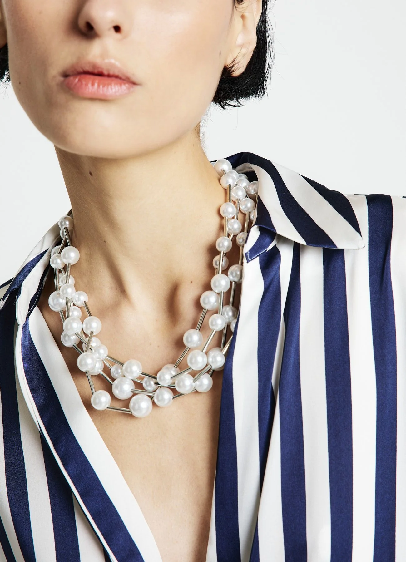 Collana multilayer con sfere