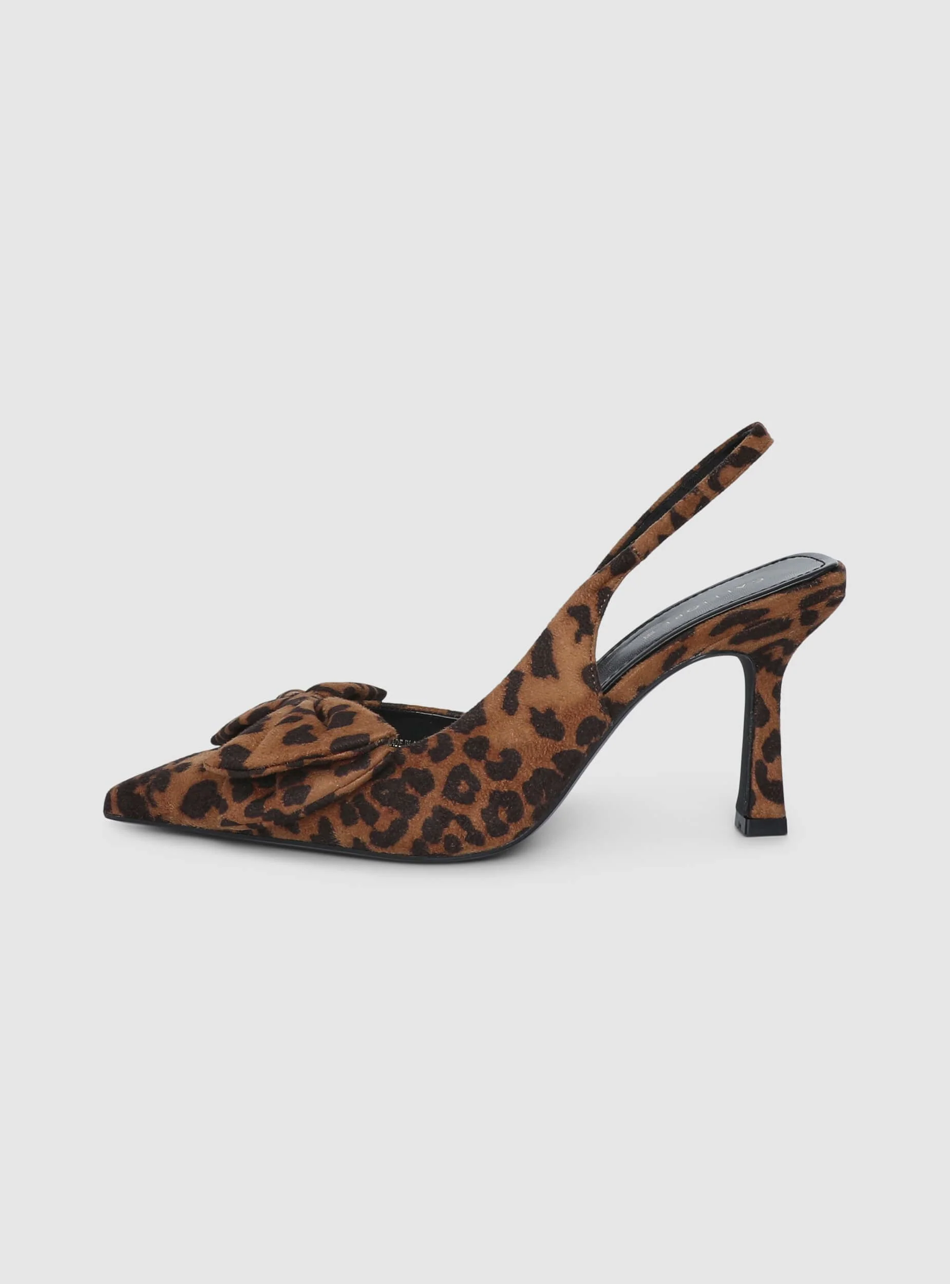 Décolleté slingback fiocco animalier - Image 5