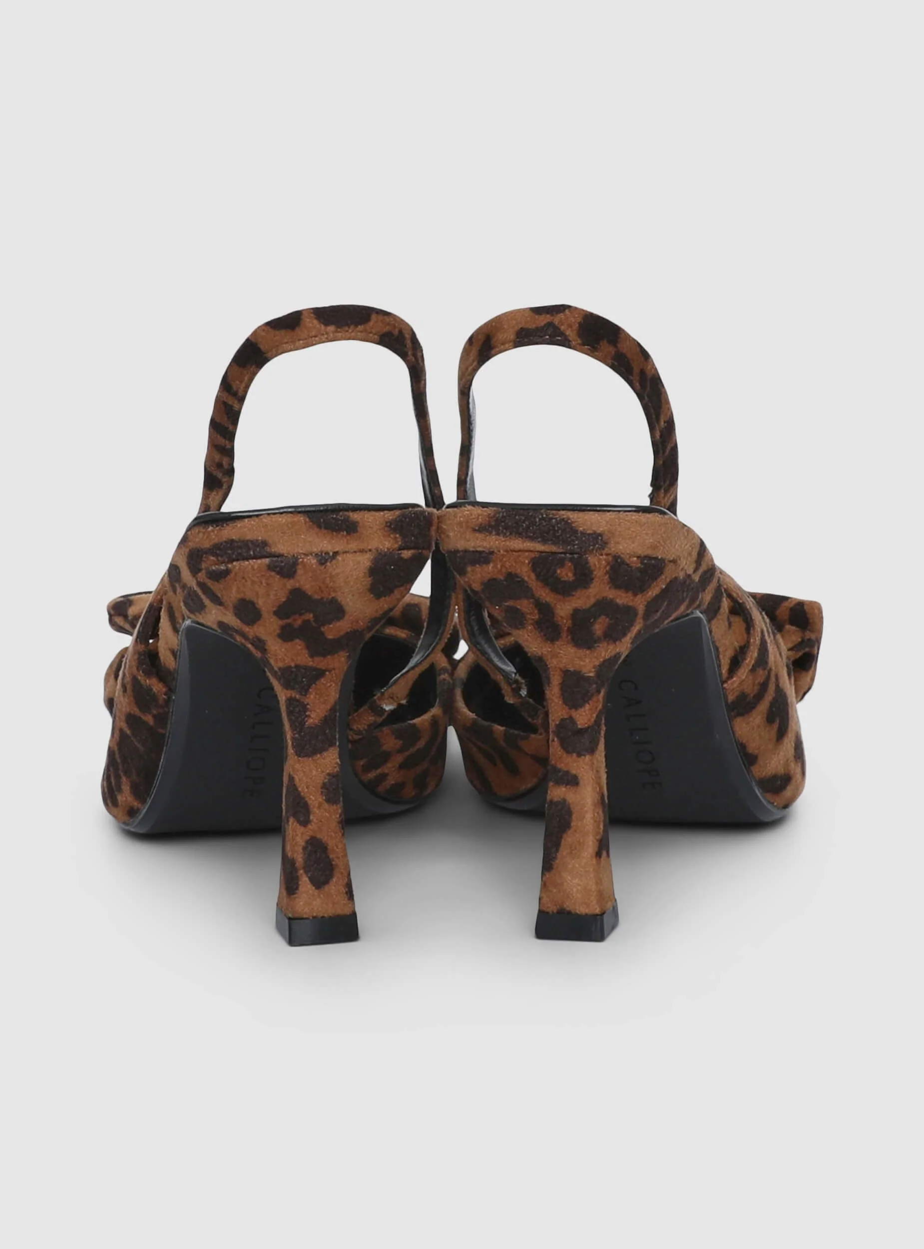Décolleté slingback fiocco animalier - Image 6