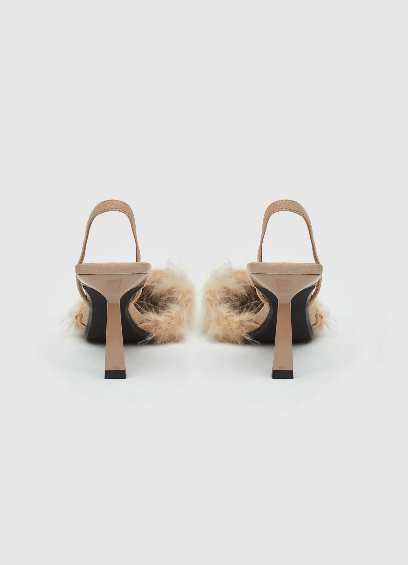 Décolleté slingback piuma - Image 4