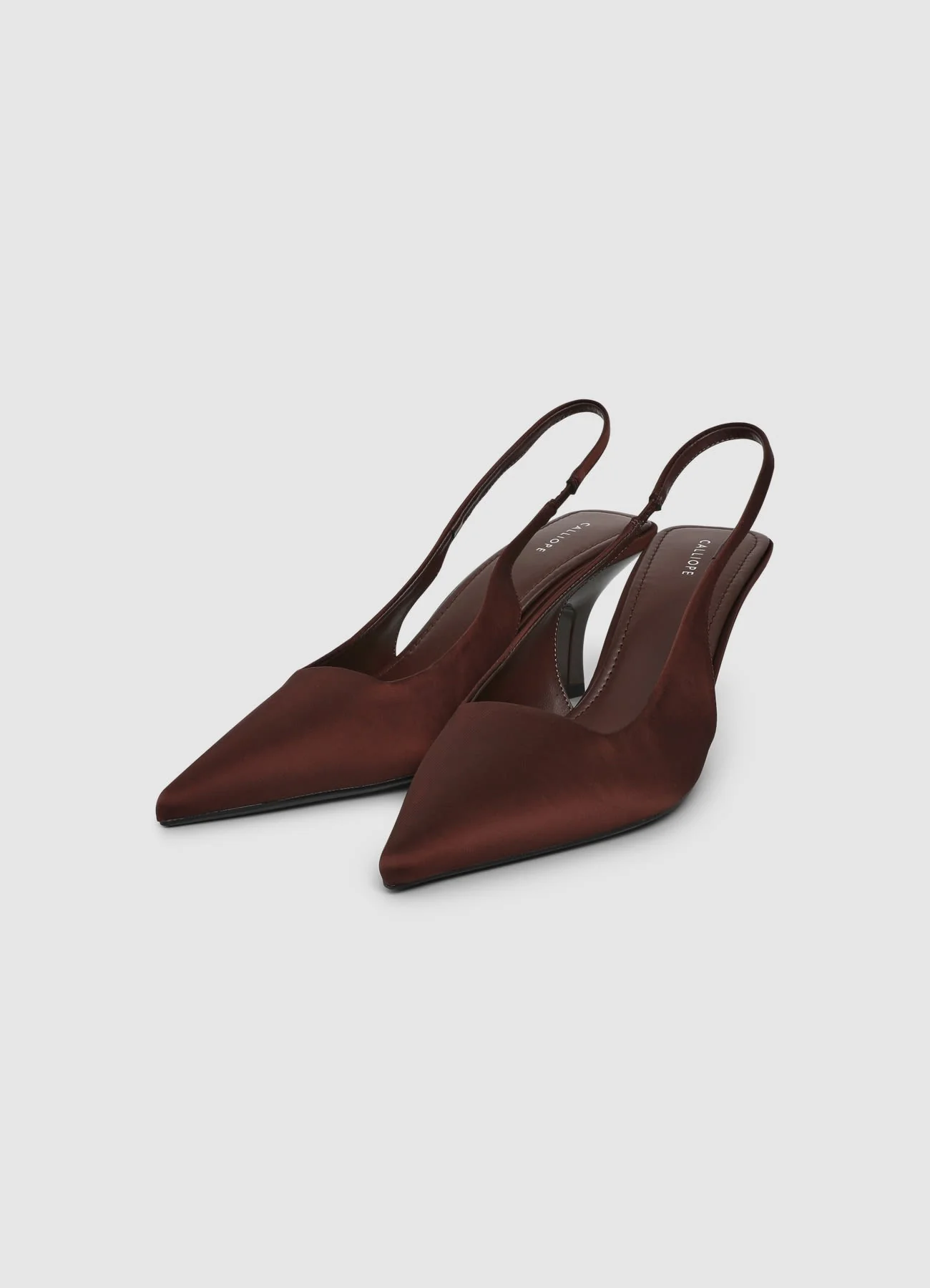 Décolleté slingback tinta unita - Image 3