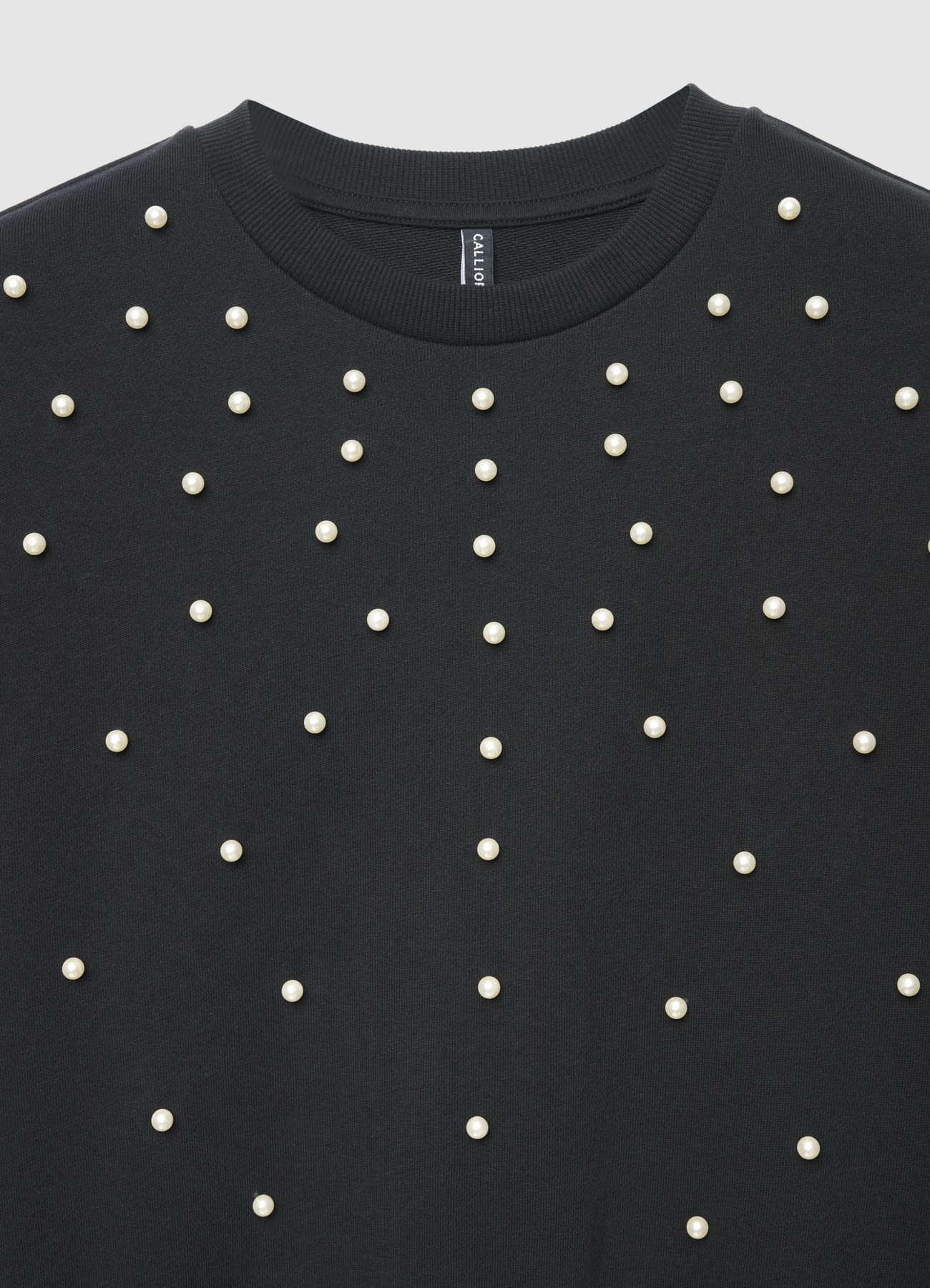 Felpa con perle applicate - Image 5