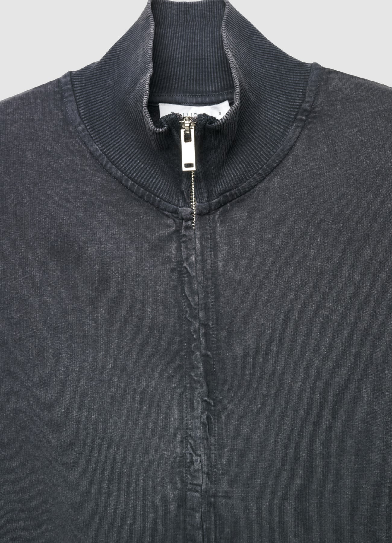 Felpa con zip e collo alto - Image 4
