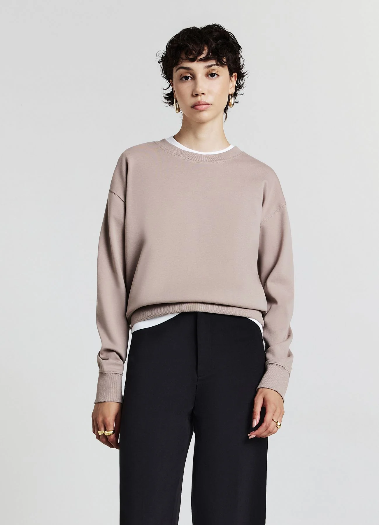 Felpa girocollo basic - Image 3