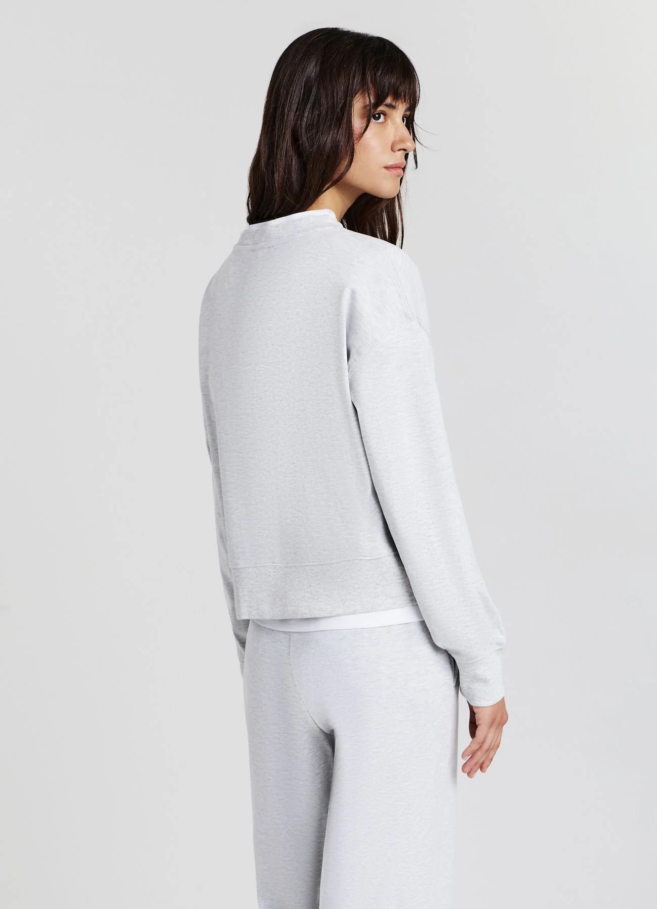 Felpa girocollo basic