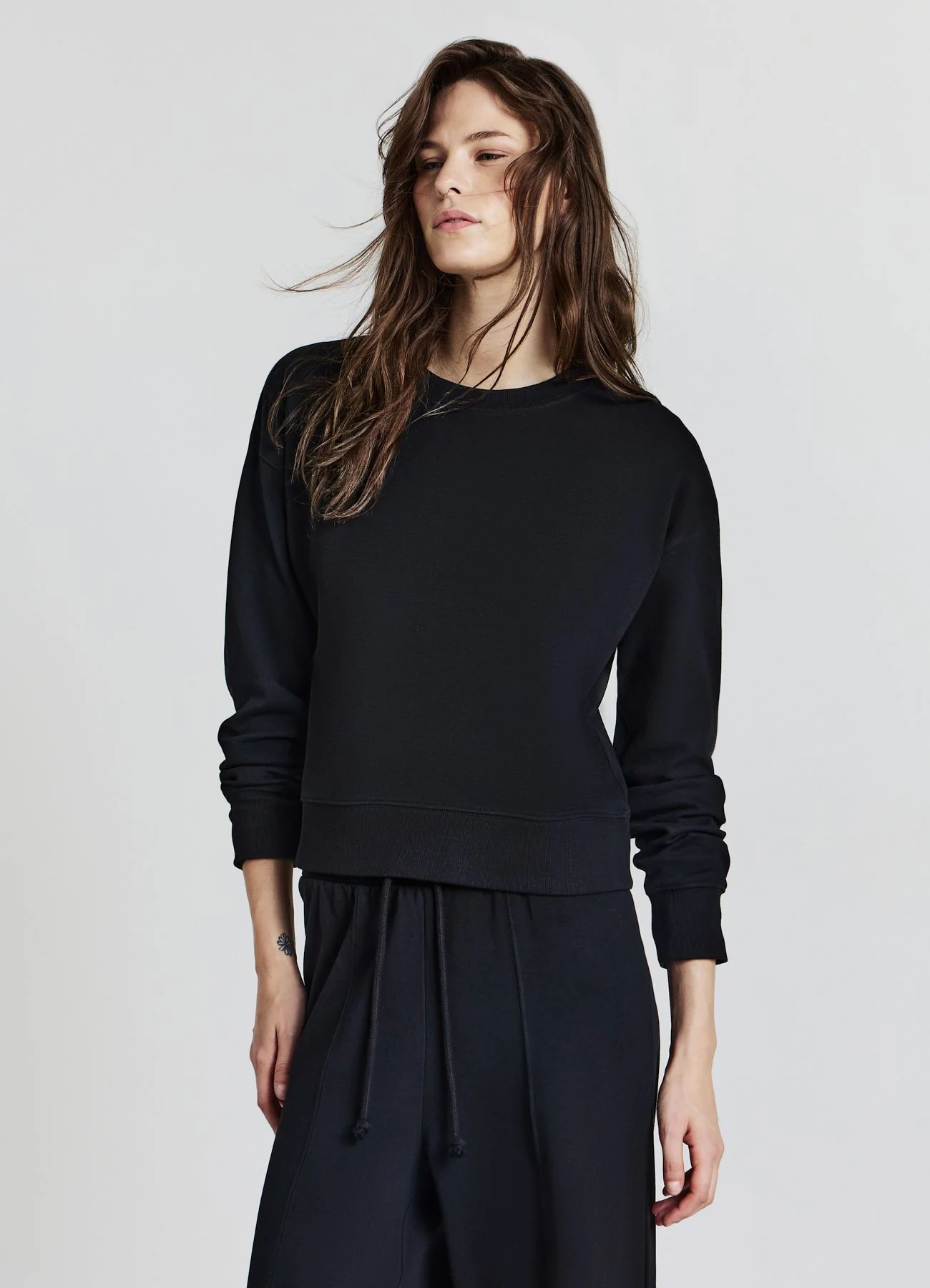 Felpa girocollo basic - Image 7