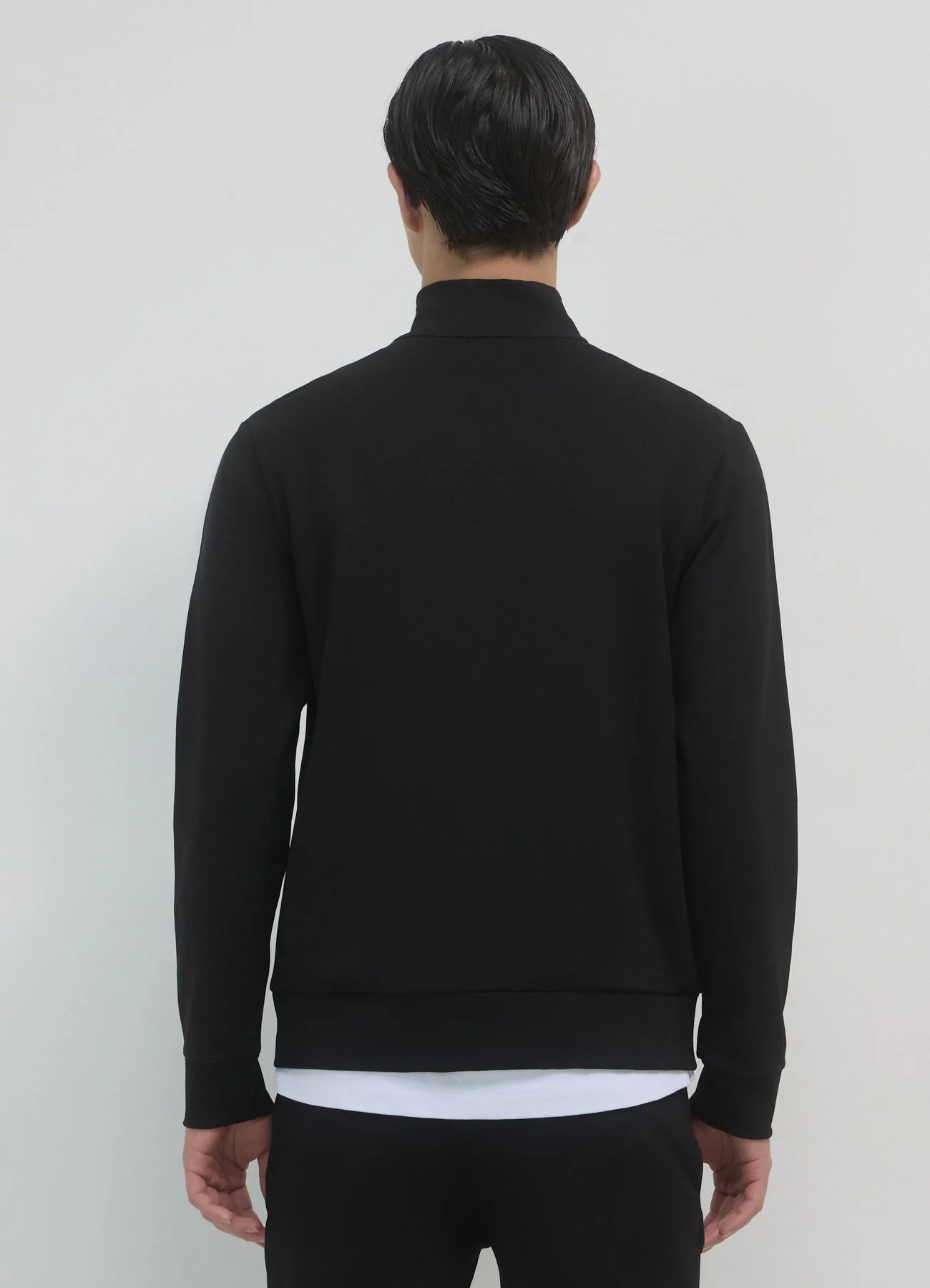 Felpa half zip