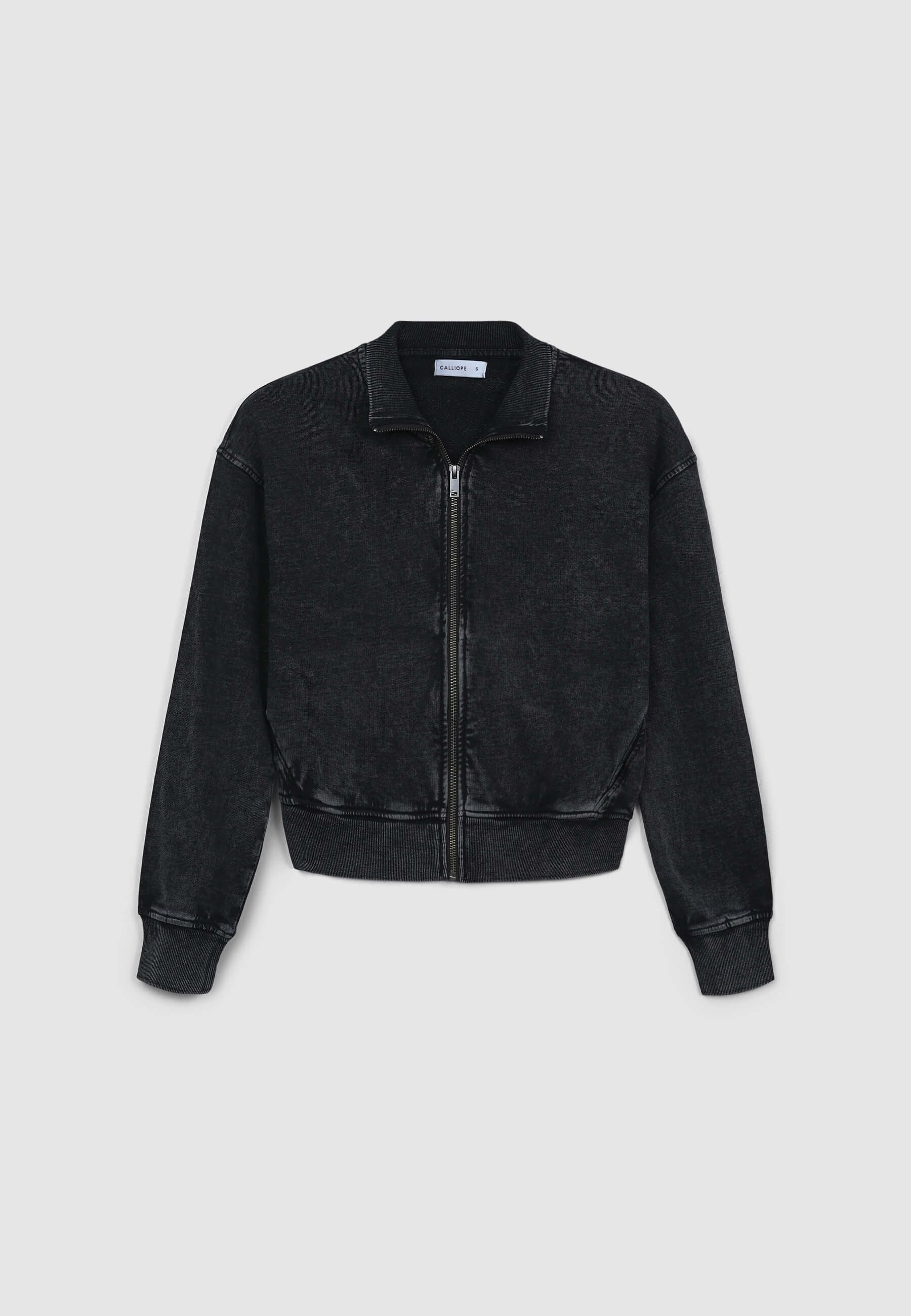 Felpa slavata zip - Image 6