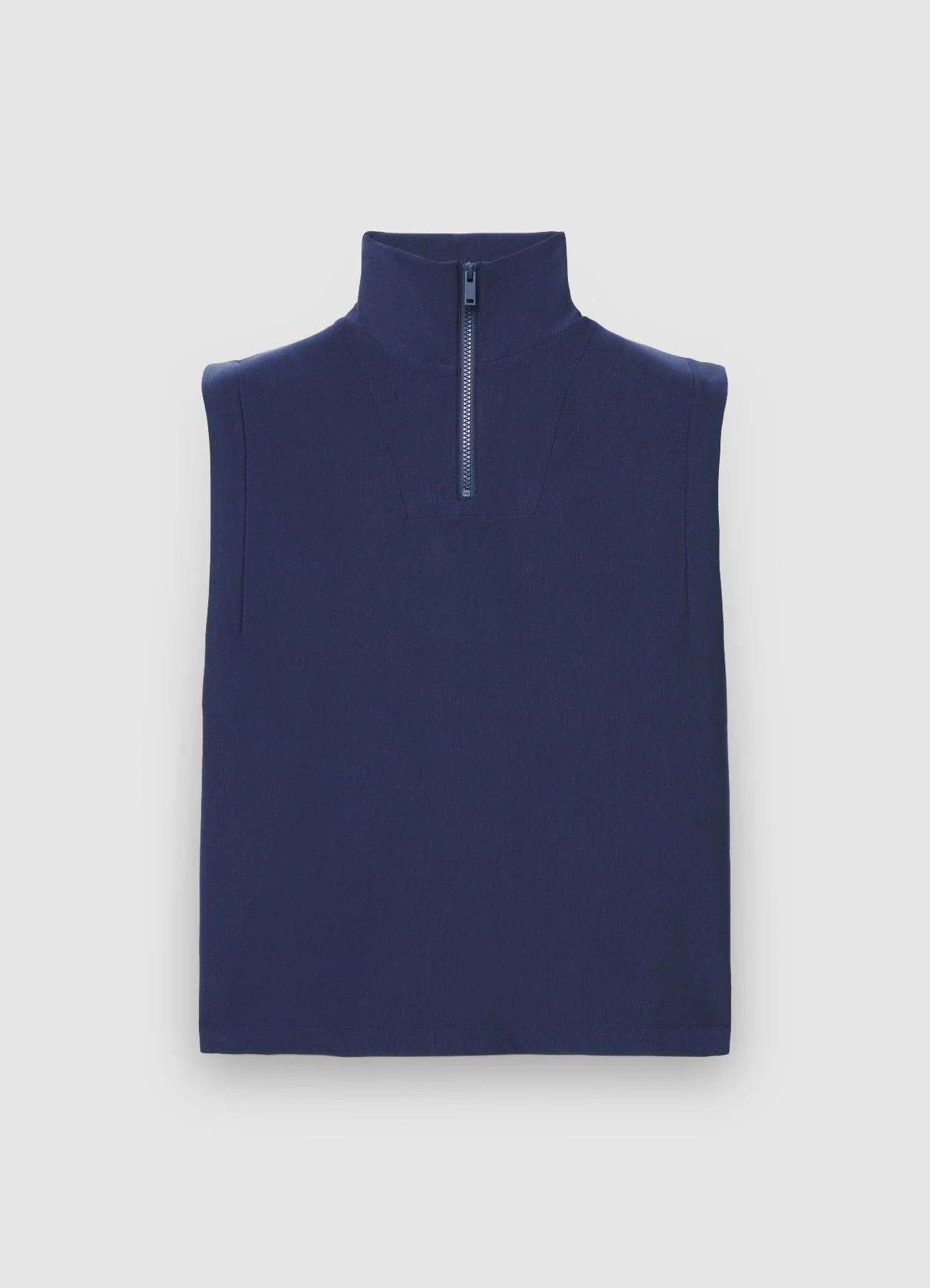 Felpa smanicata con half zip - Image 4