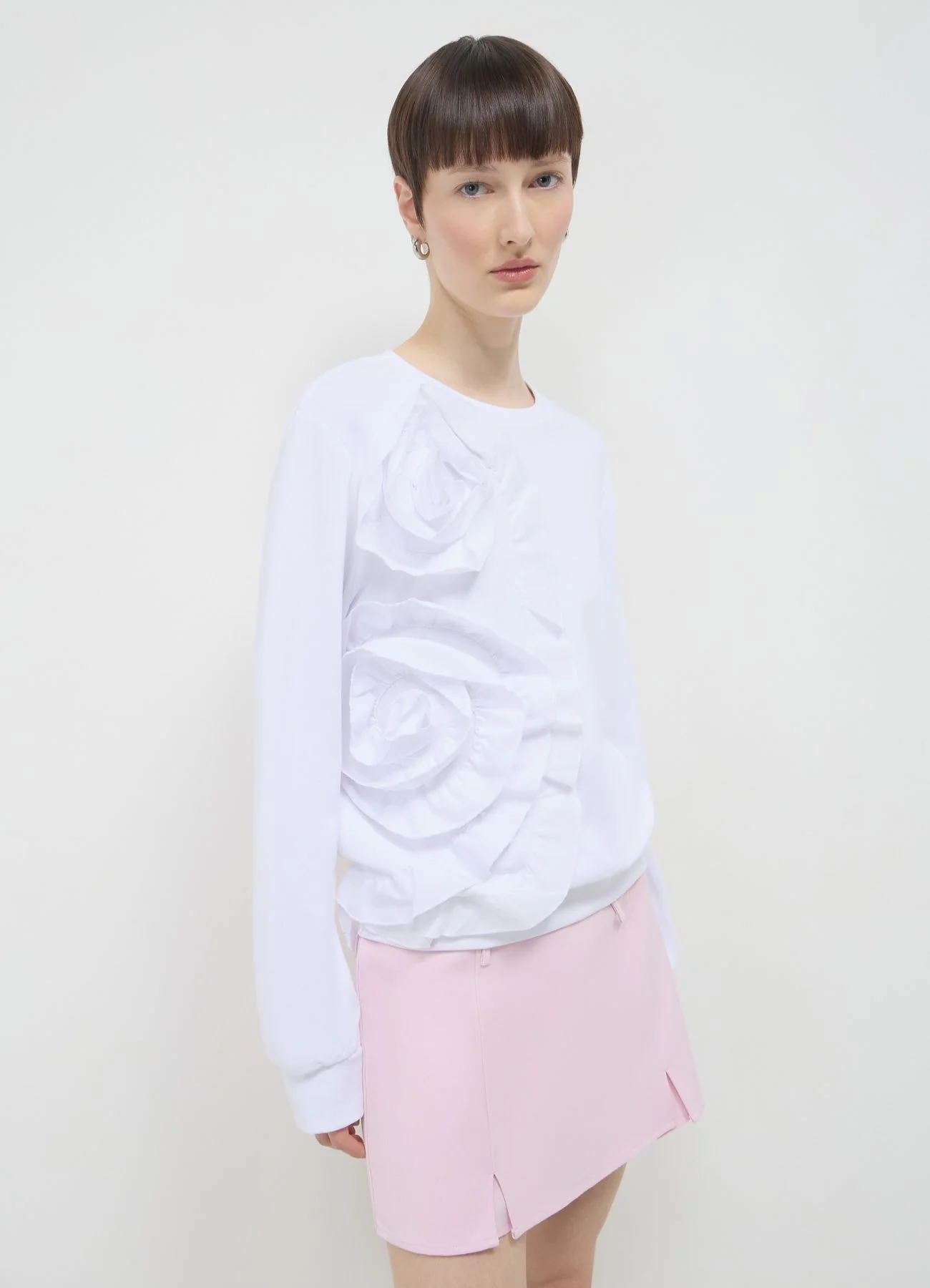Felpa volant rosa - Image 4