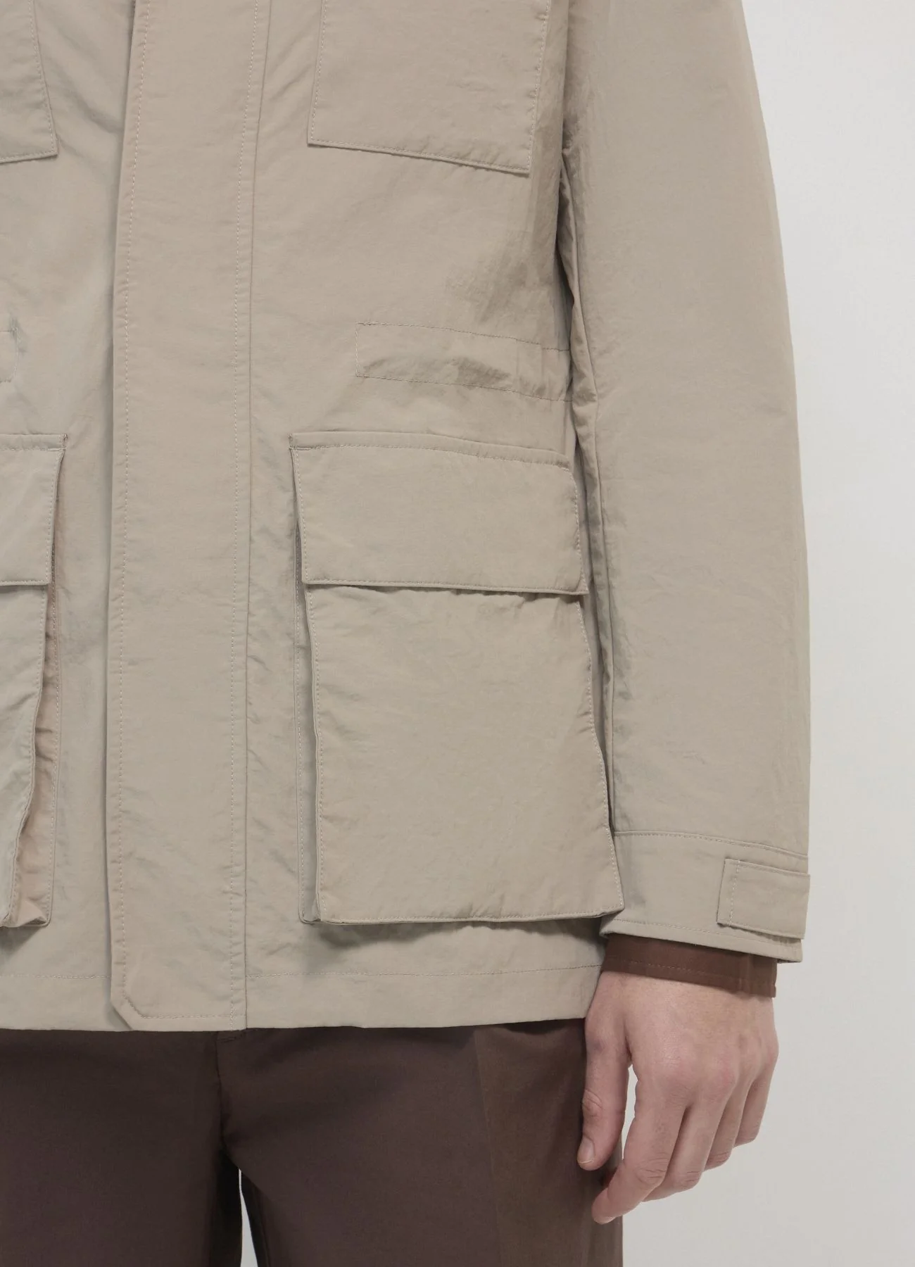 Field jacket tinta unita - Image 4