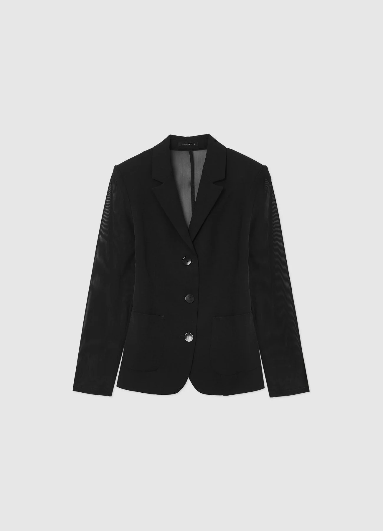 Giacca bitessuto tulle - Image 6