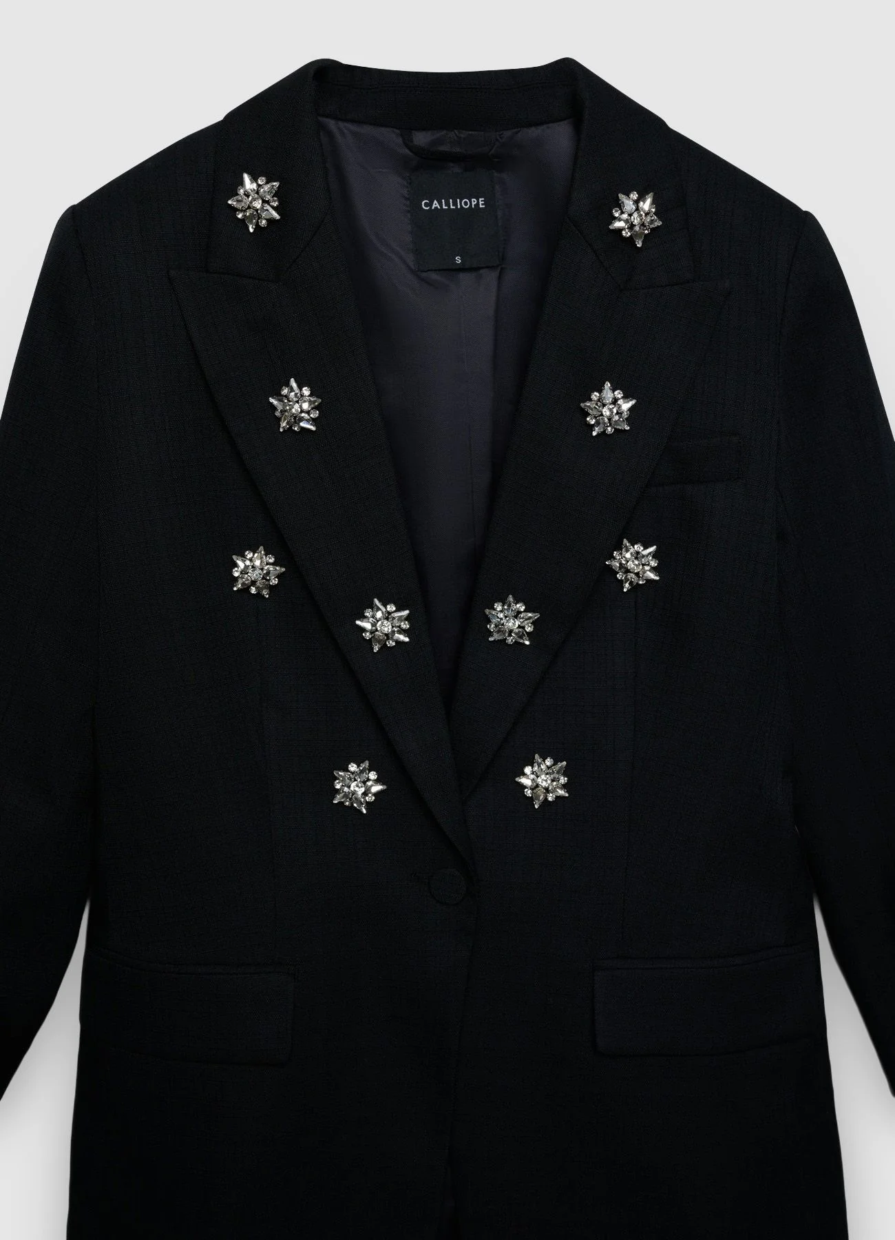 Giacca con applicazioni strass - Image 5