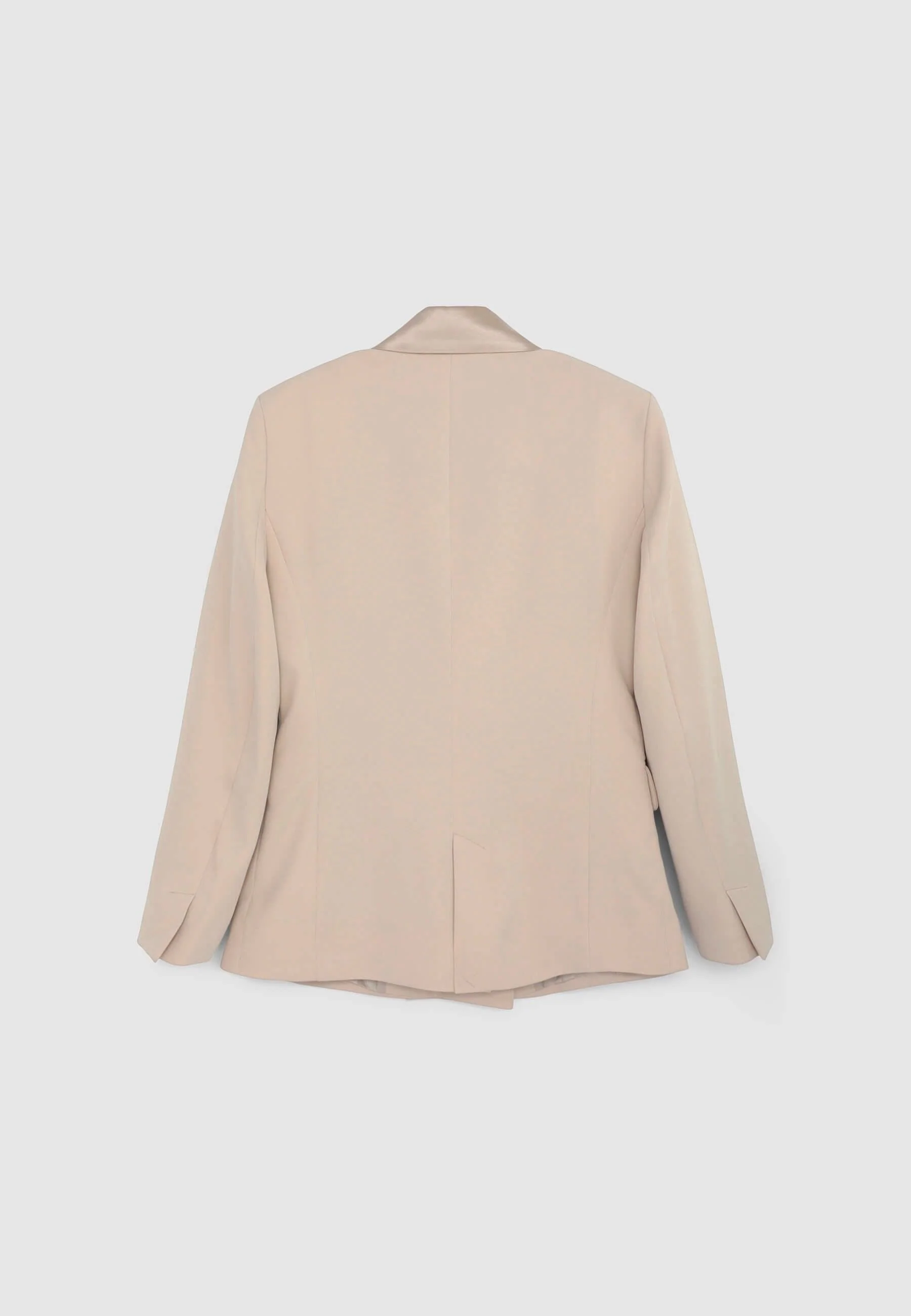 Giacca doppiopetto colletto simil satin - Image 7