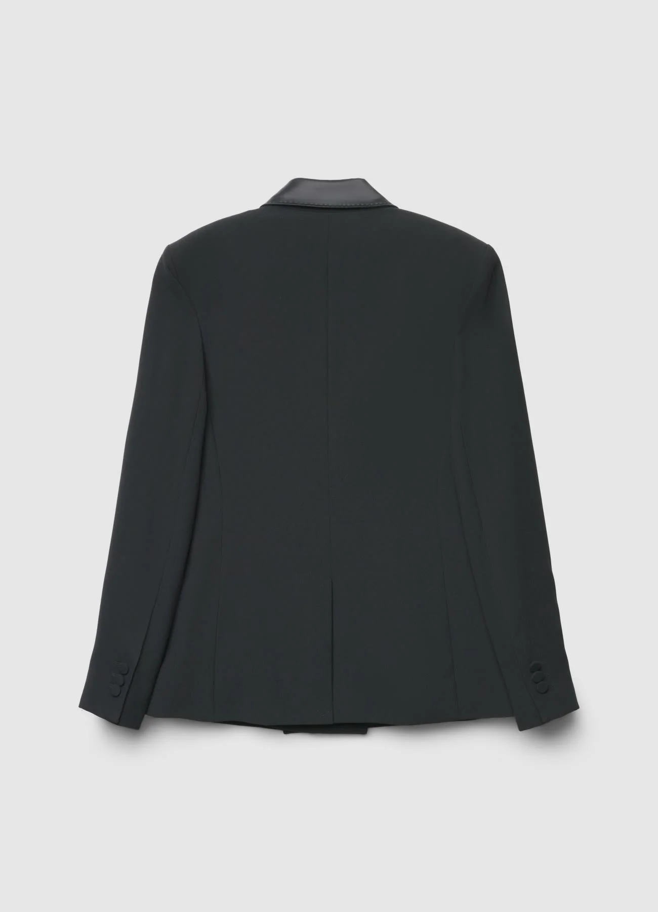 Giacca doppiopetto con revers similsatin - Image 6