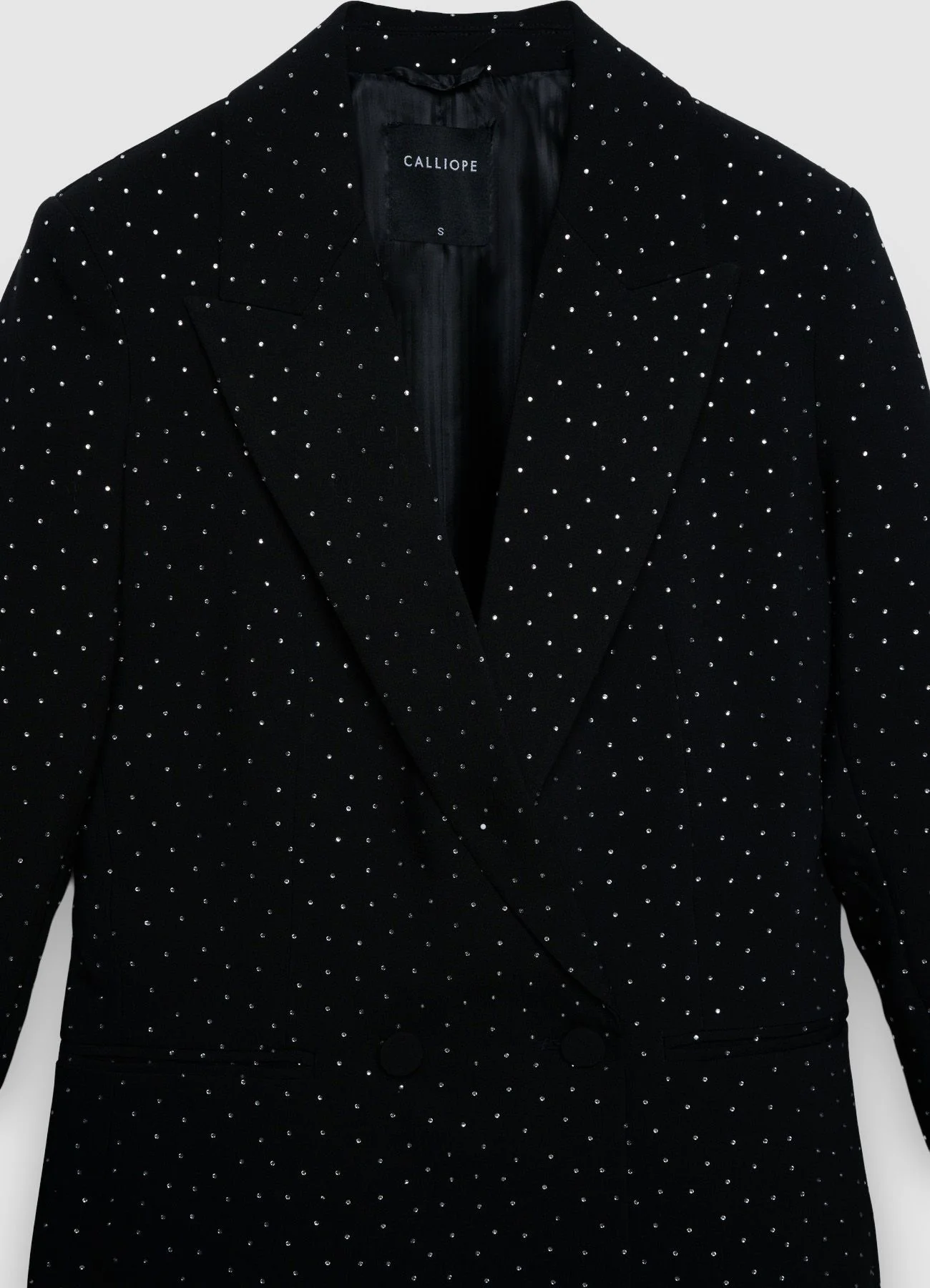 Giacca doppiopetto con strass - Image 6