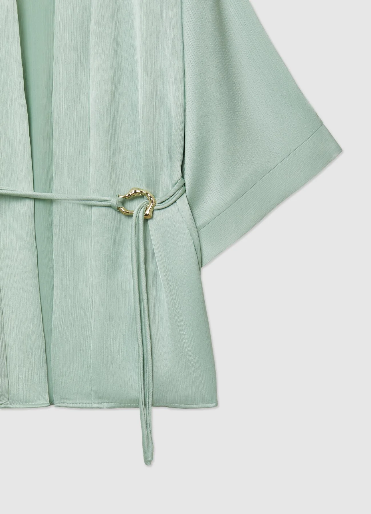 Giacca kimono con cintura - Image 3