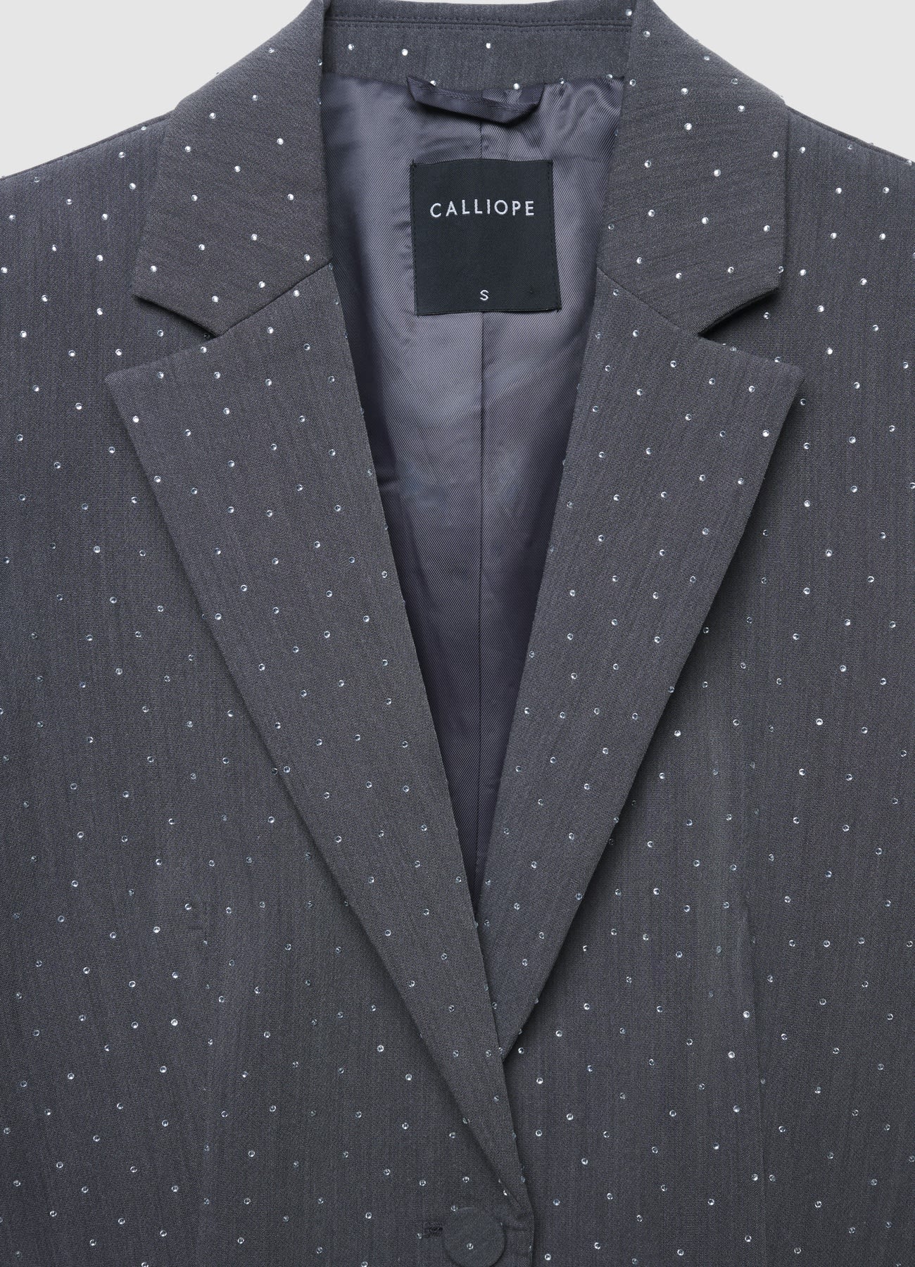 Giacca monopetto con strass - Image 6