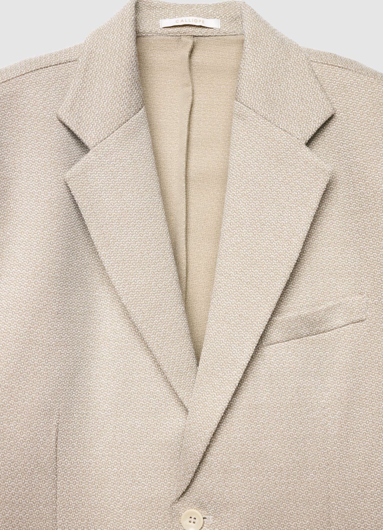 Giacca monopetto jacquard - Image 4