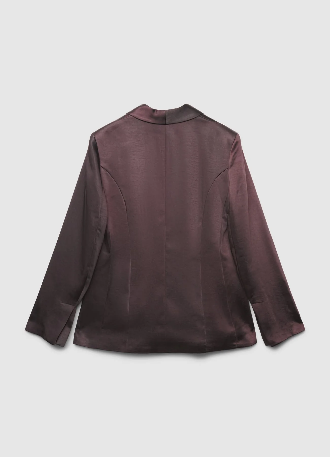 Giacca monopetto simil satin - Image 4