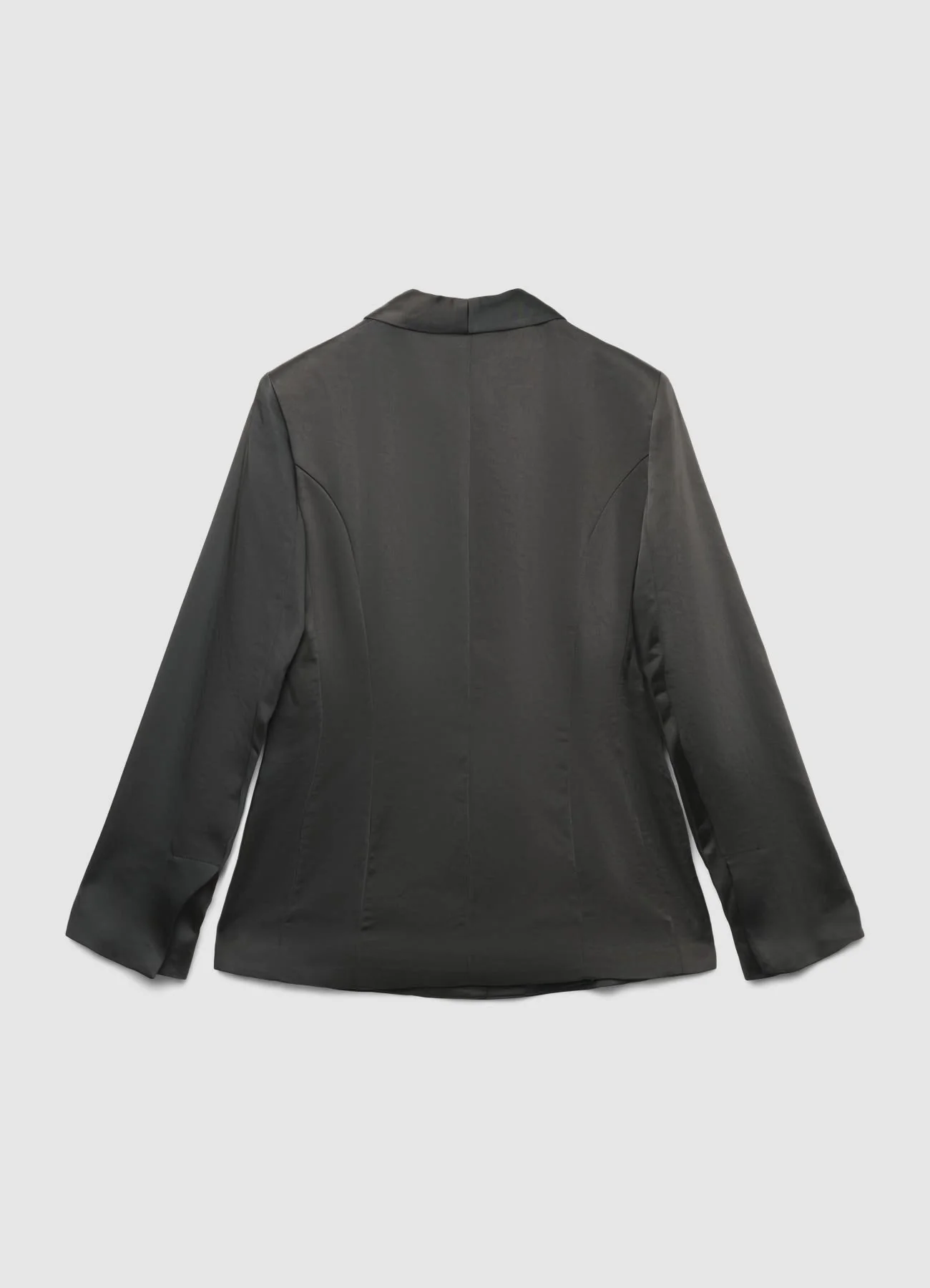 Giacca monopetto simil satin - Image 5