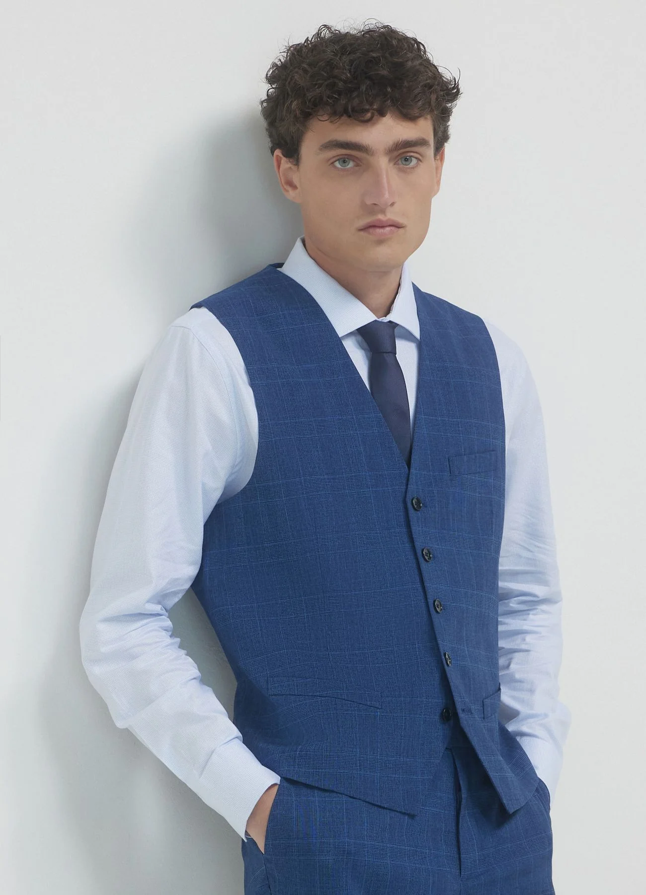 Gilet a quadri