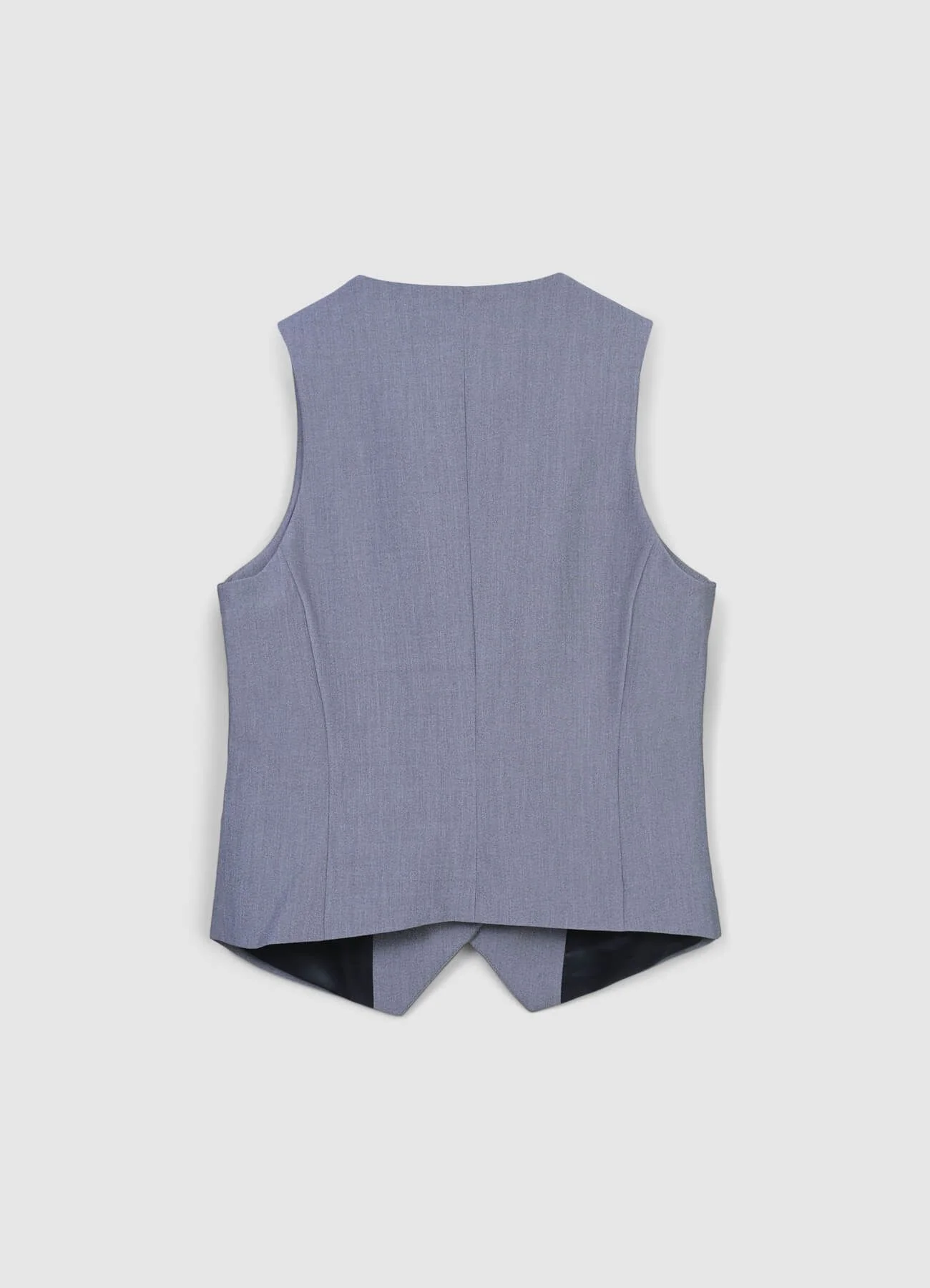 Gilet bottoni melange - Image 5
