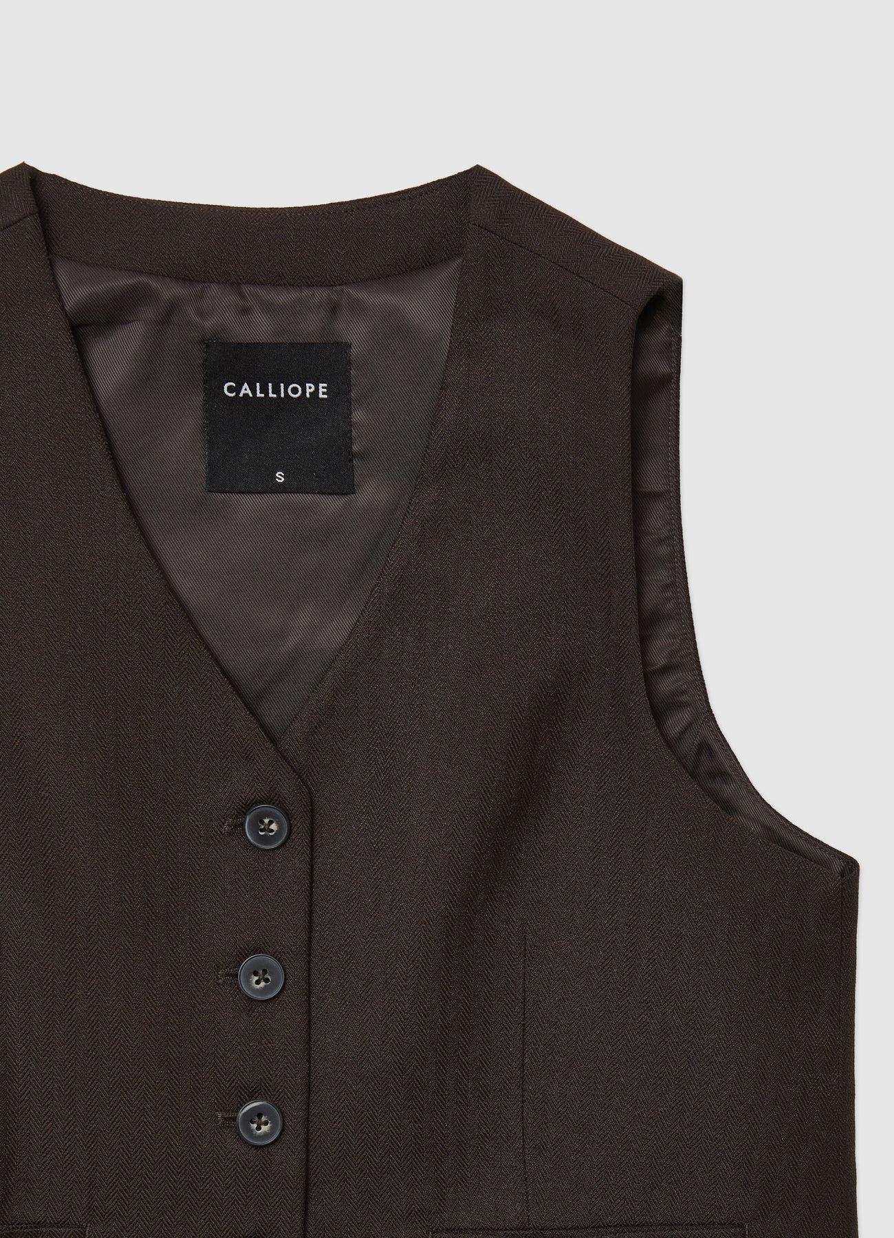 Gilet boxy spinato - Image 5