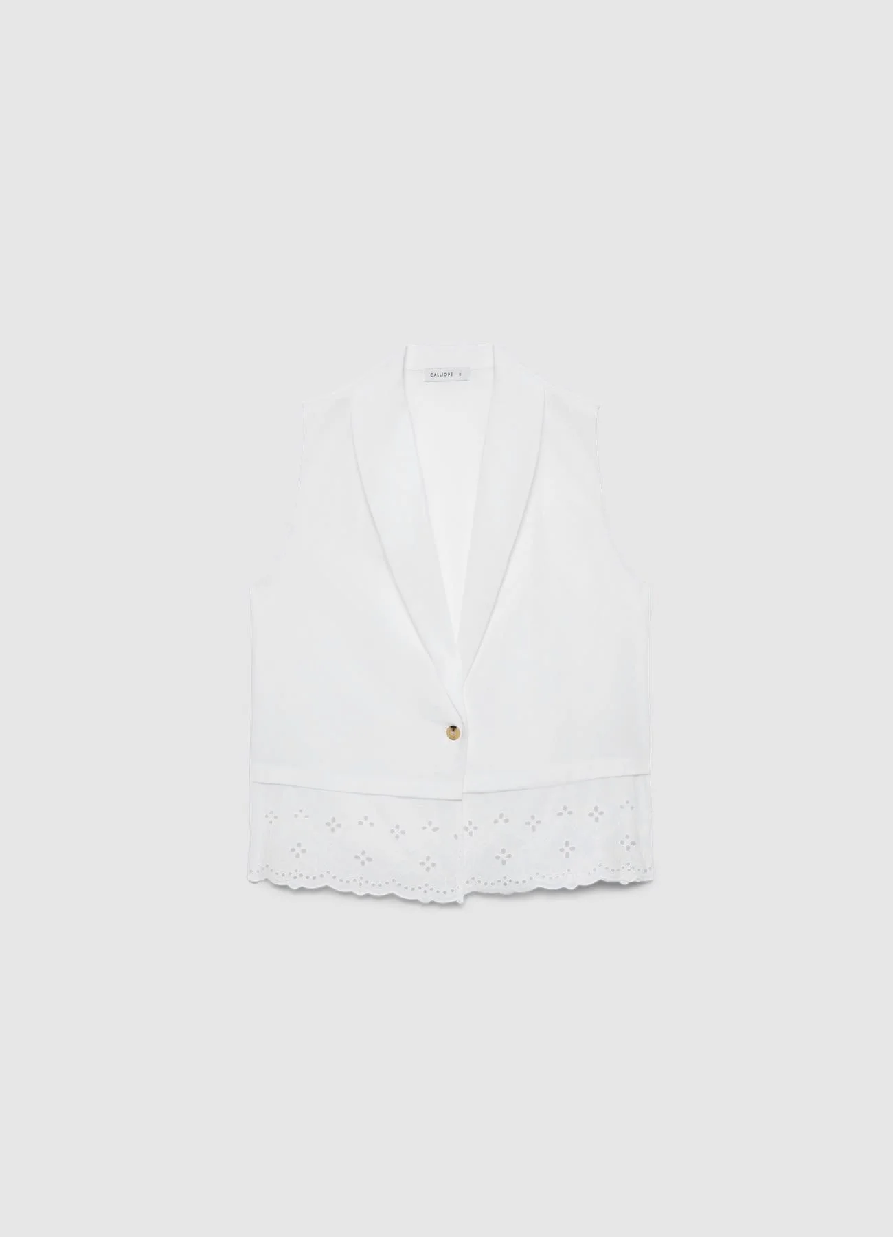 Gilet con balza sangallo - Image 4