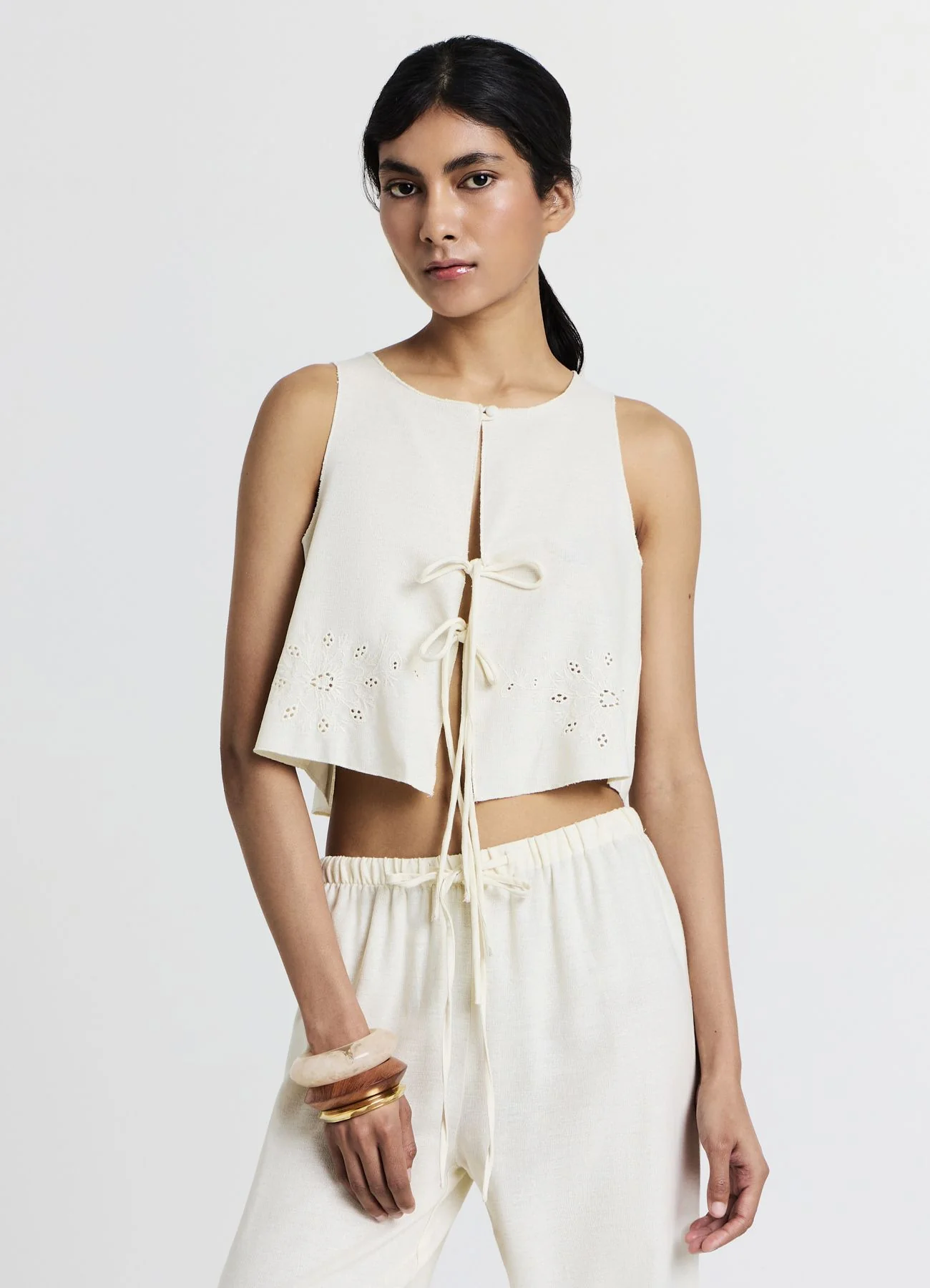 Gilet con ricami - Image 3
