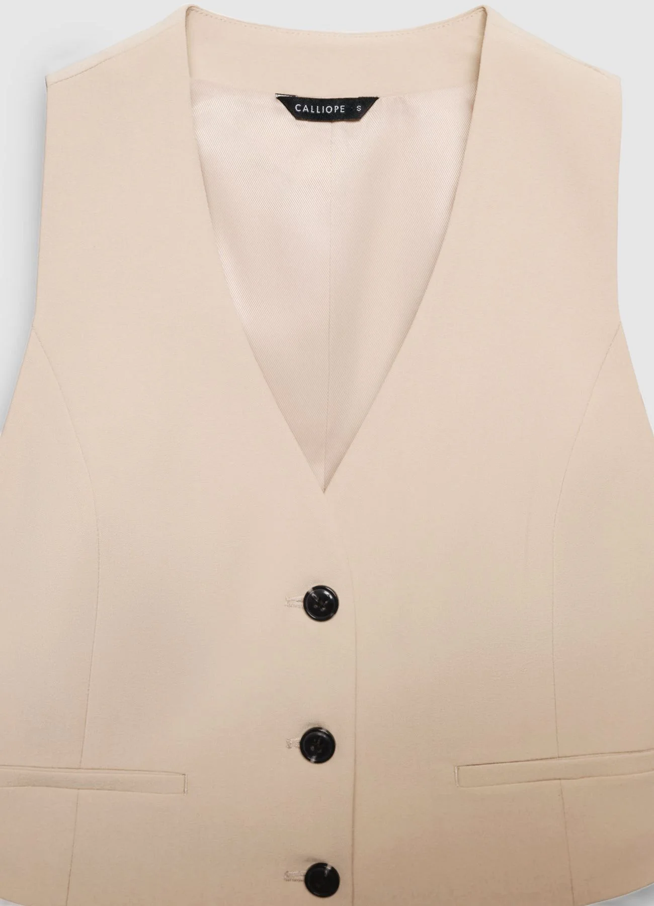 Gilet corto con bottoni - Image 5